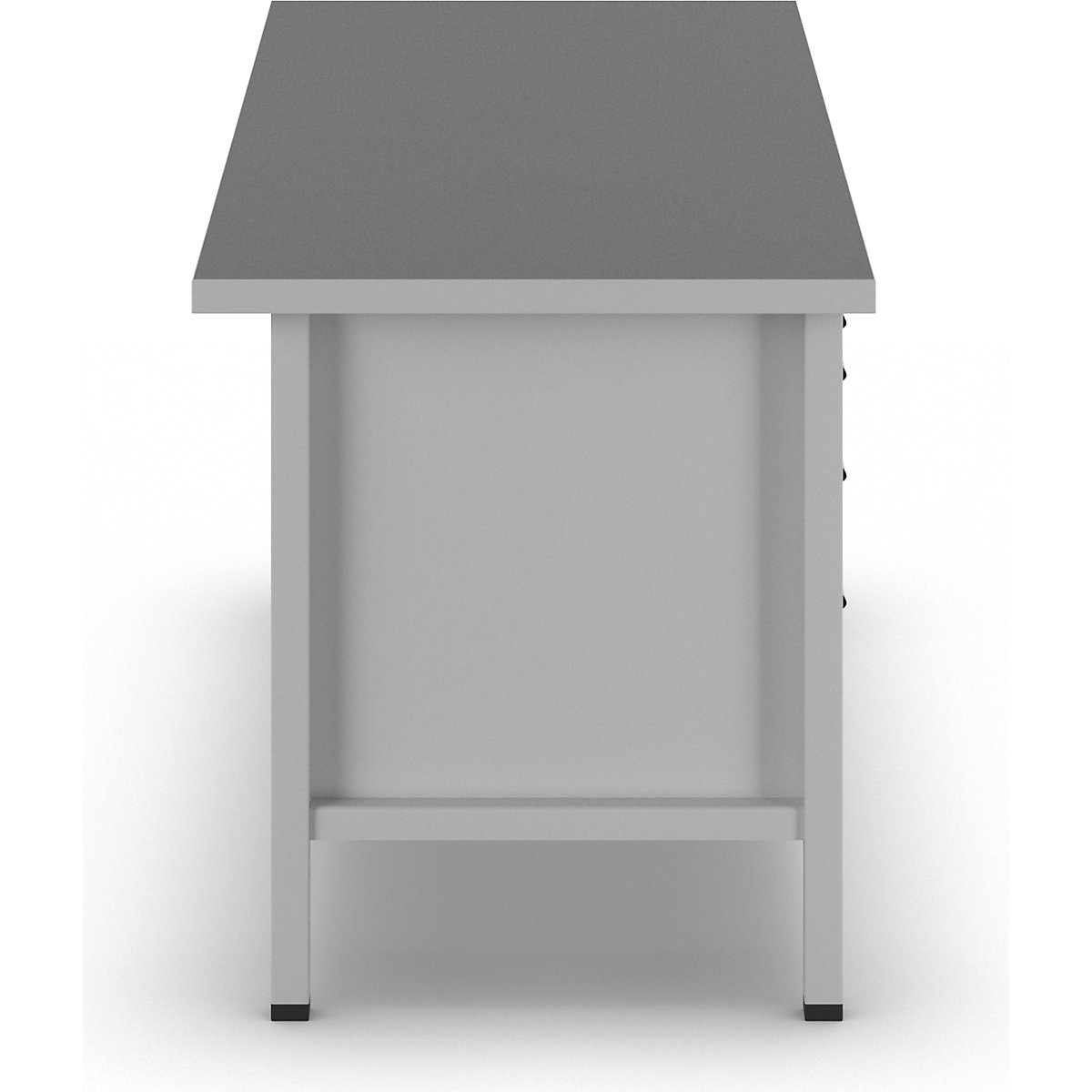 Bancuri de lucru 2000 mm lățime, cu cadru – ANKE (Imagine produs 7)-6