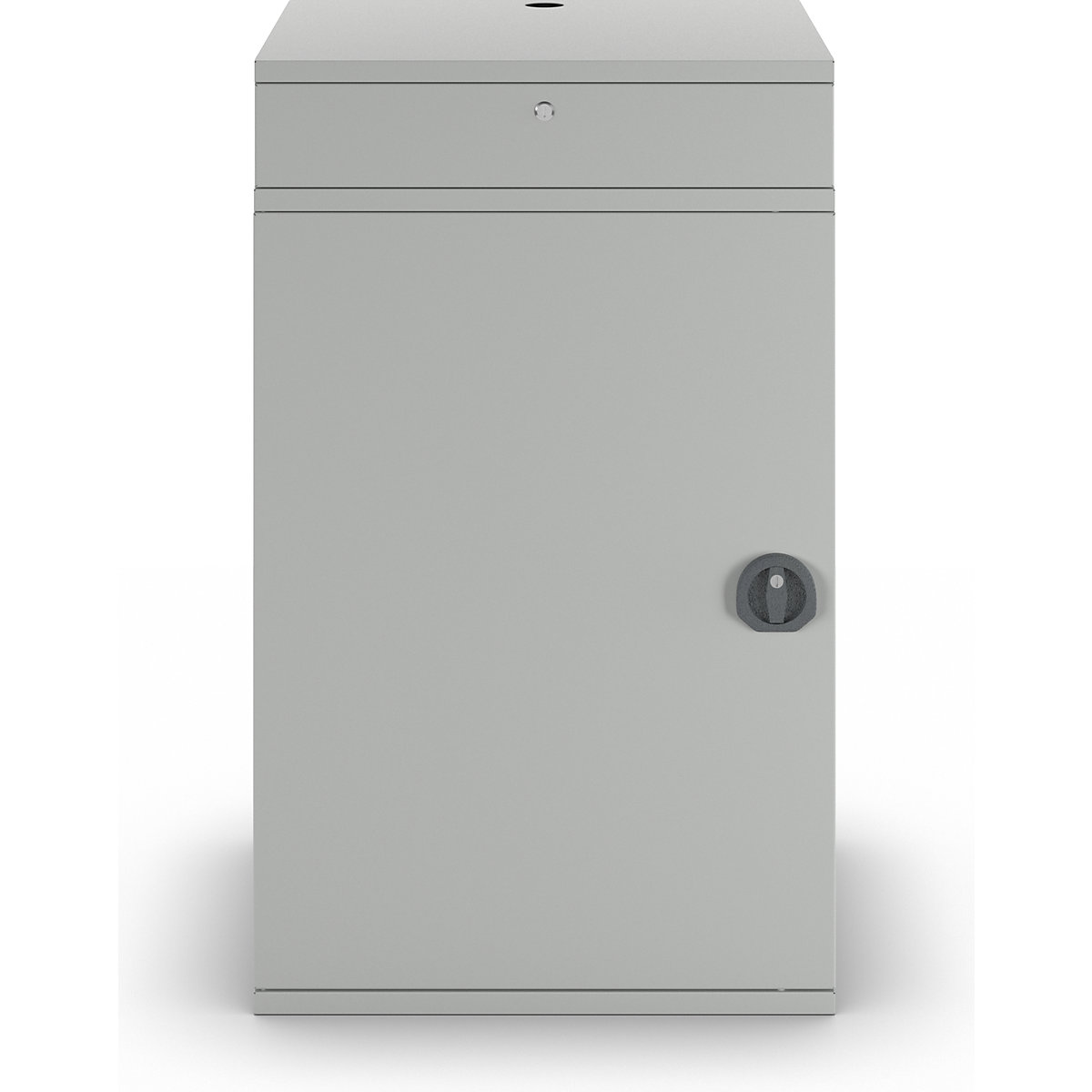 Stație de lucru pentru calculator, tablă de oțel – eurokraft pro (Imagine produs 4)-3