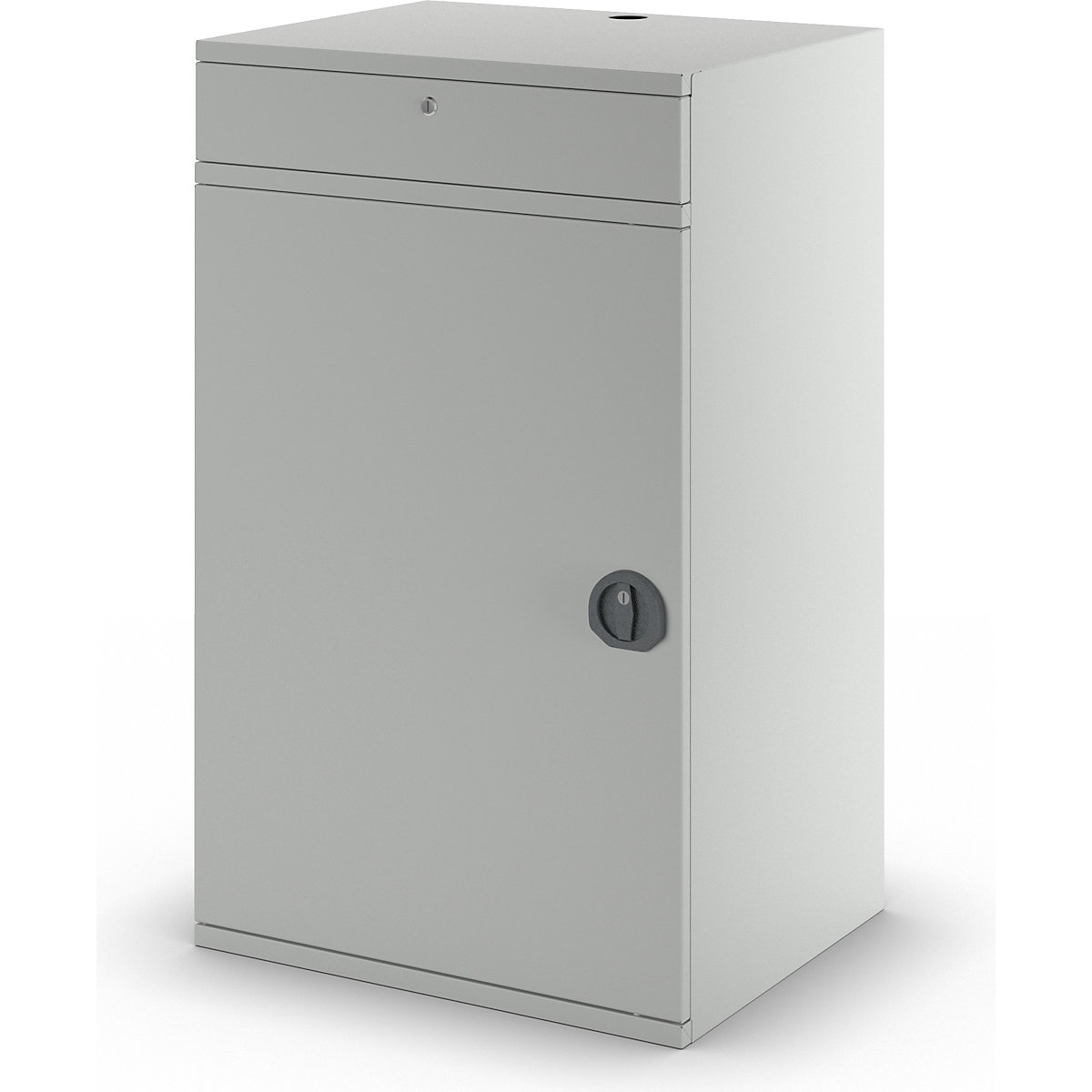 Stație de lucru pentru calculator, tablă de oțel – eurokraft pro (Imagine produs 6)-5