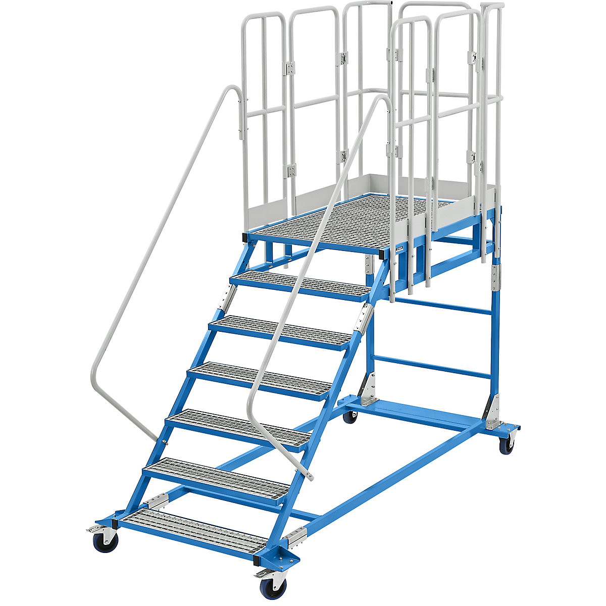 Scară cu platformă XXL – eurokraft pro (Imagine produs 5)-4