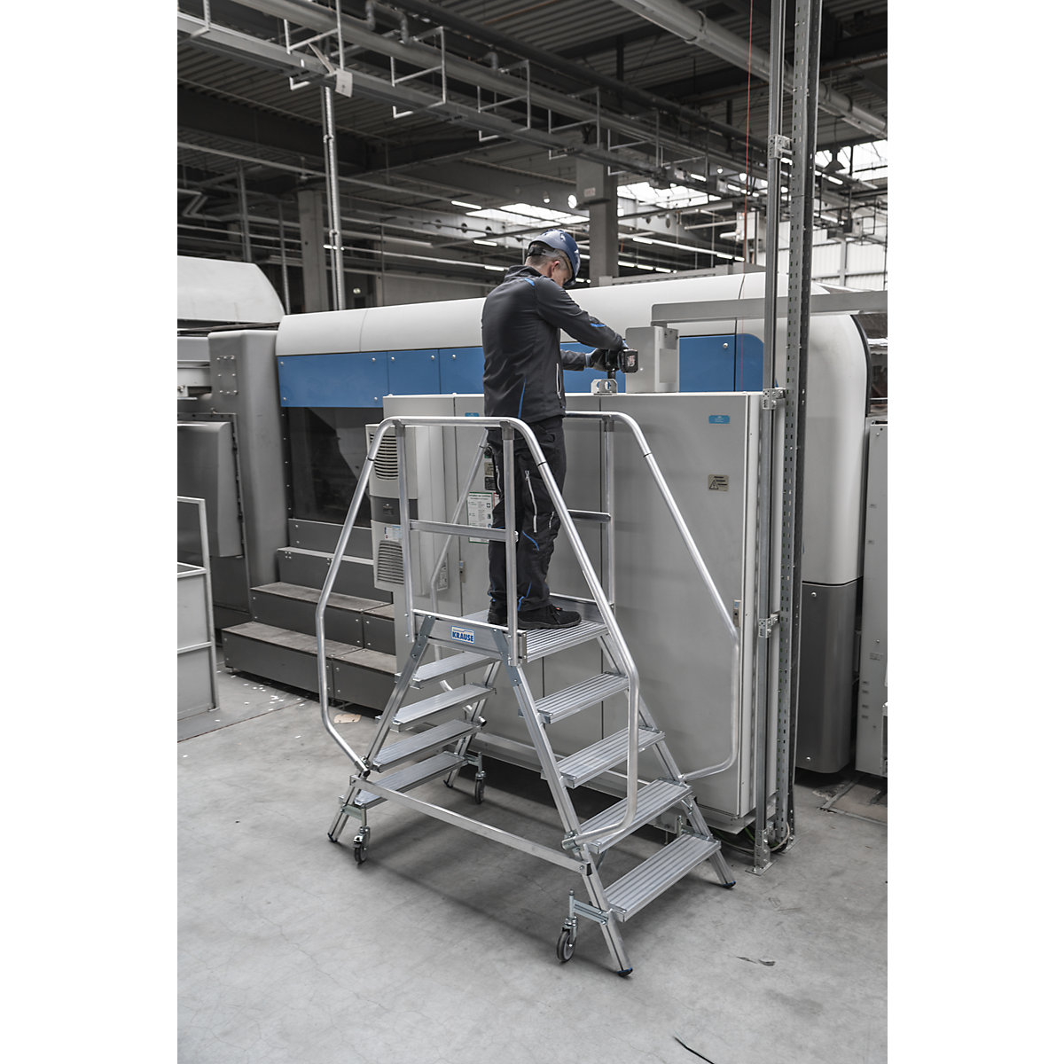 Scară cu podest – KRAUSE (Imagine produs 8)-7