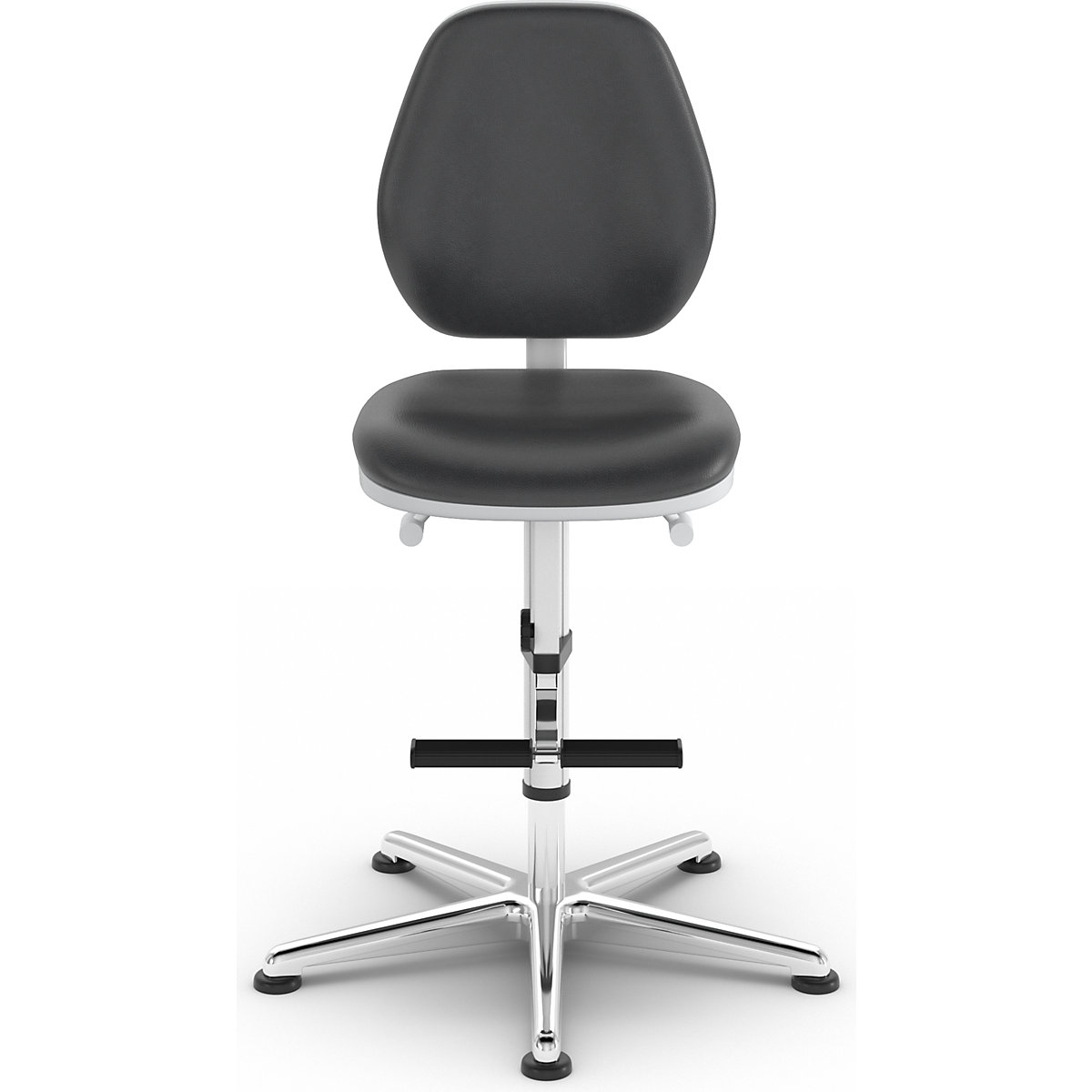 Scaun rotativ de atelier pentru cameră sterilă – bimos (Imagine produs 3)-2