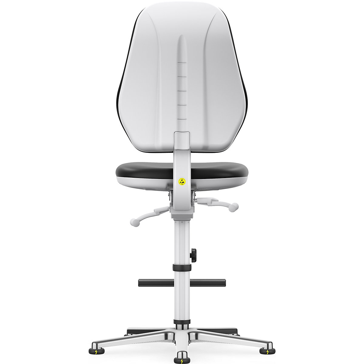 Scaun rotativ de atelier pentru cameră sterilă – bimos (Imagine produs 10)-9