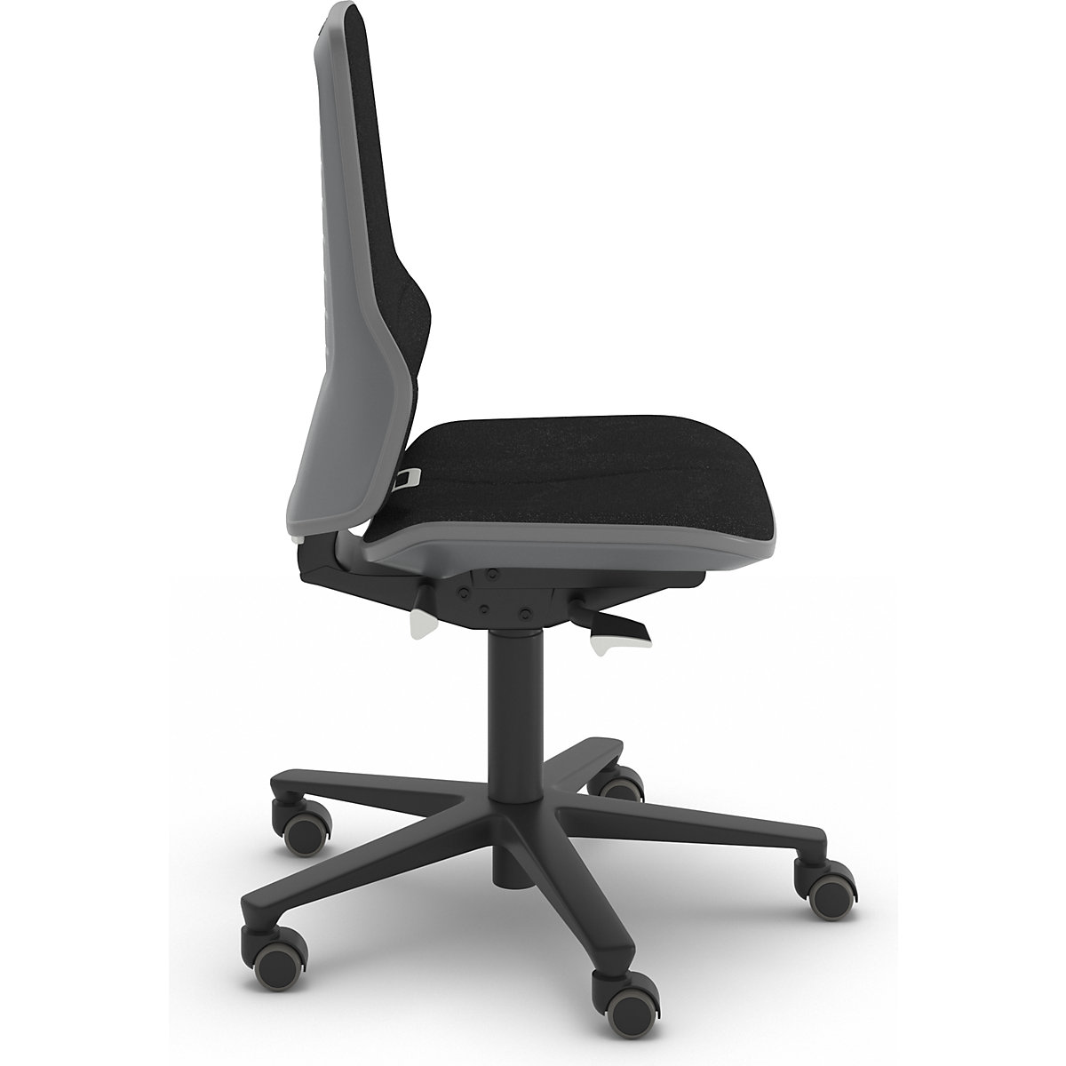 Scaun rotativ de lucru NEON, role – bimos (Imagine produs 5)-4