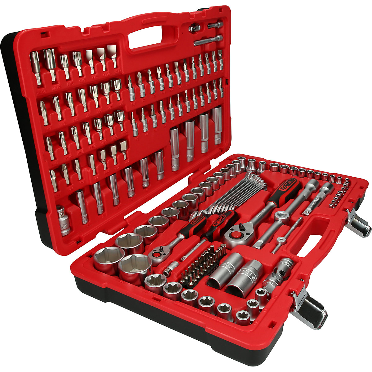 Set de chei tubulare 1/4'' + 1/2'' – KS Tools (Imagine produs 3)-2