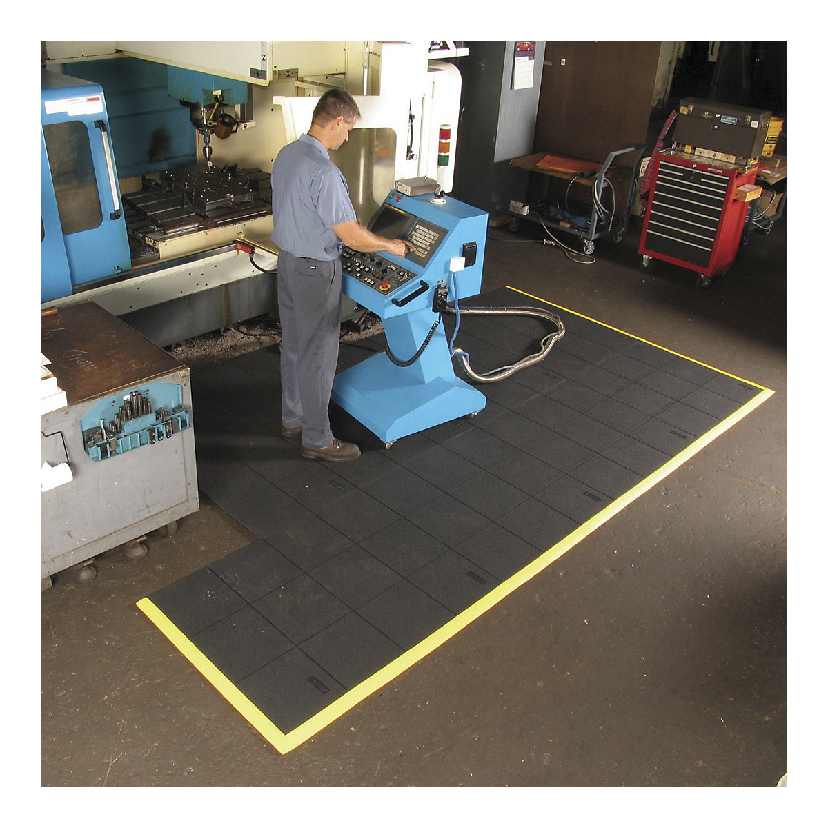 Sestavljiva podloga Cushion Ease Solid, zaprta nitrilna guma – NOTRAX (Slika izdelka 2)-1