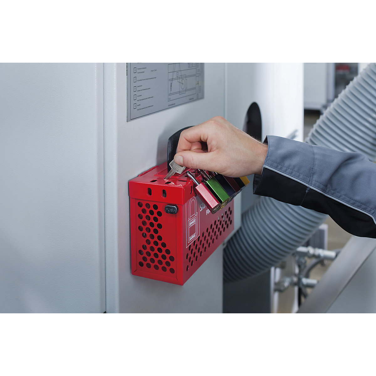 Škatla za skupinsko zaklepanje Safety Redbox B835 – ABUS (Slika izdelka 3)-2