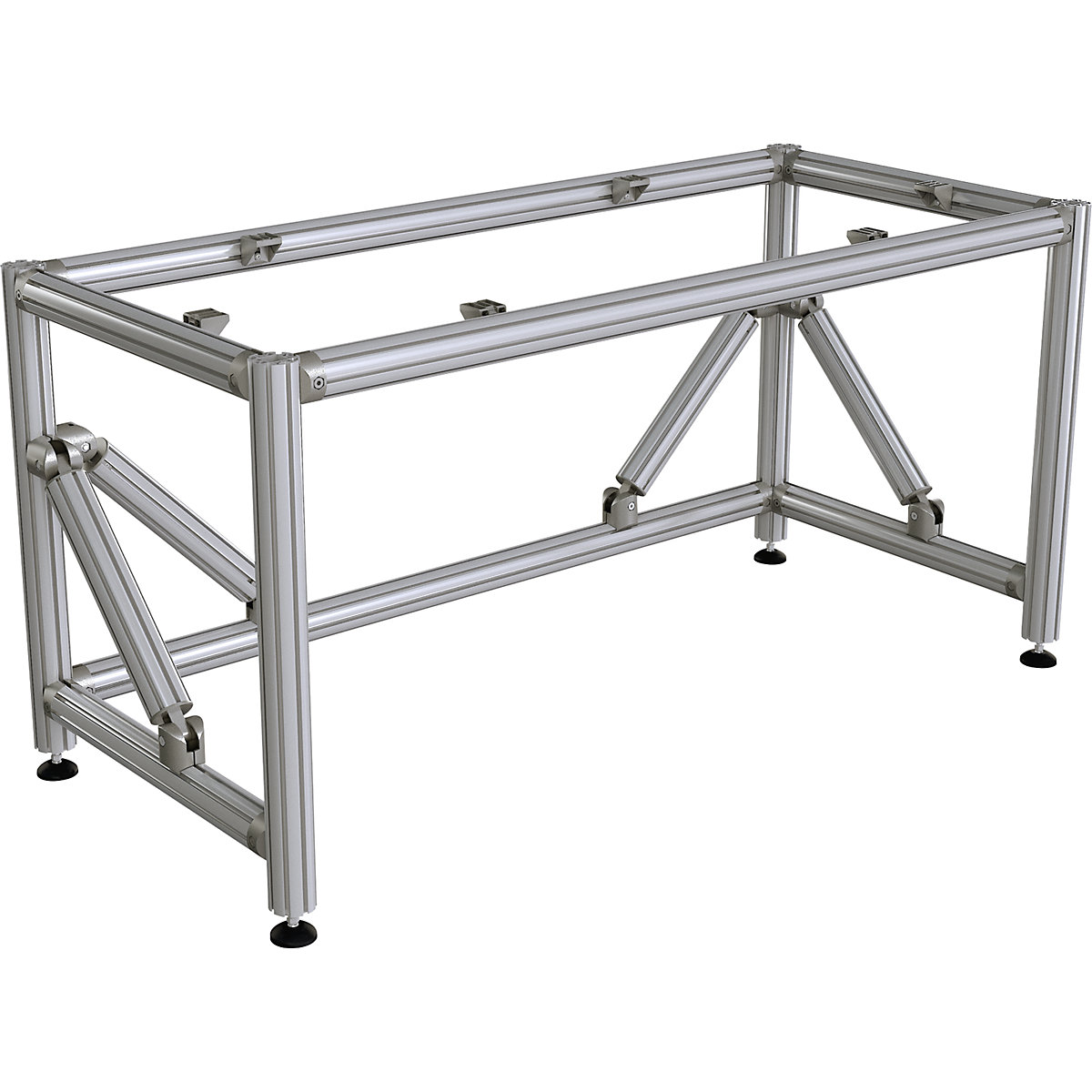 Aluminijasto ogrodje za delovno mizo