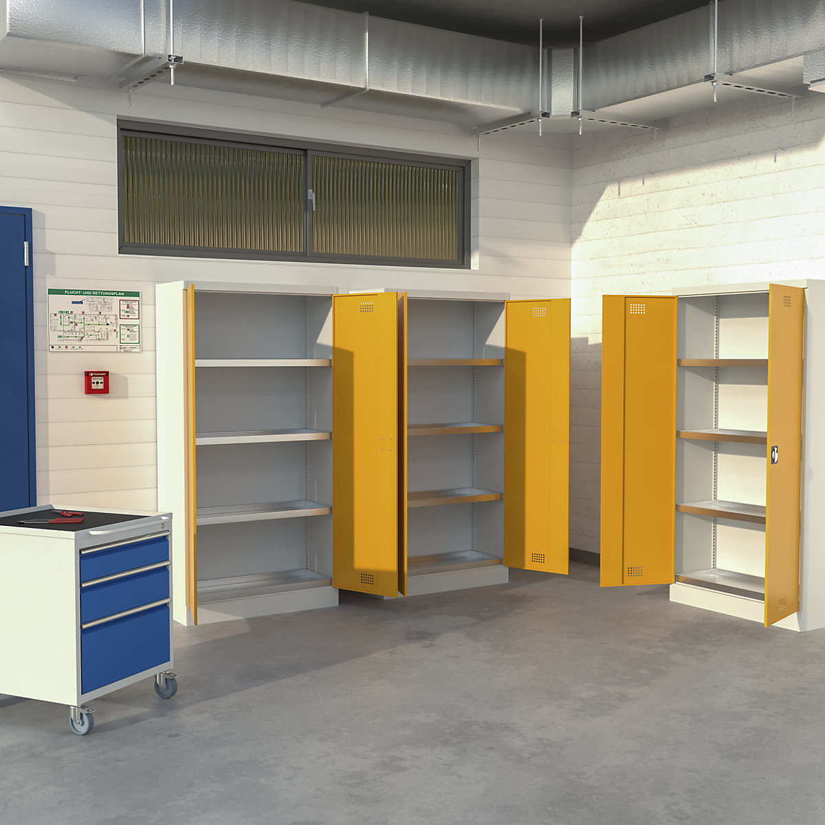 Omara za okolju prijazno skladiščenje – eurokraft basic (Slika izdelka 5)-4