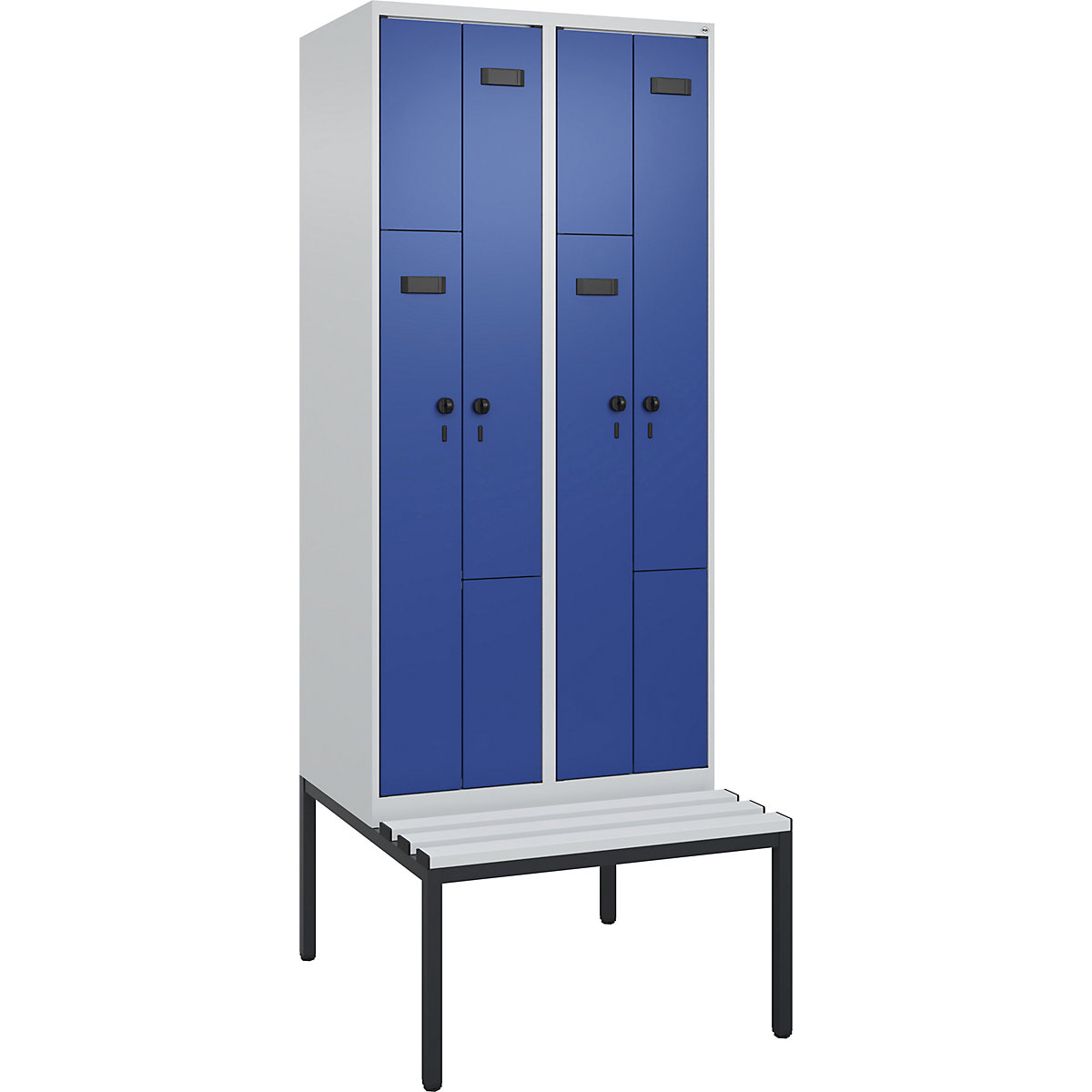 Garderobna Z-omara s klopjo Evolo PLUS (Slika izdelka 2)-1