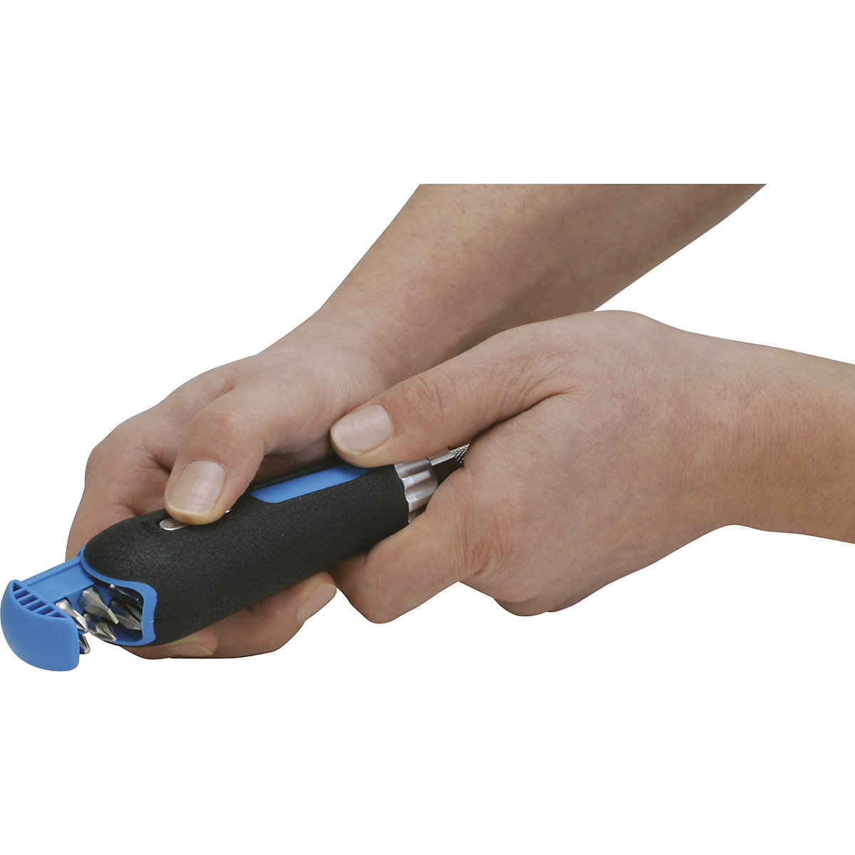 Izvijač z nastavki 1/4'' z ragljo in revolverskim držalom – KS Tools (Slika izdelka 7)-6