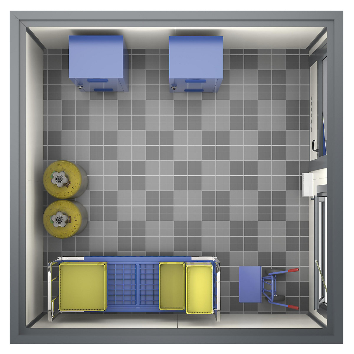 Sistem montažnih prostorov – eurokraft pro (Slika izdelka 4)-3
