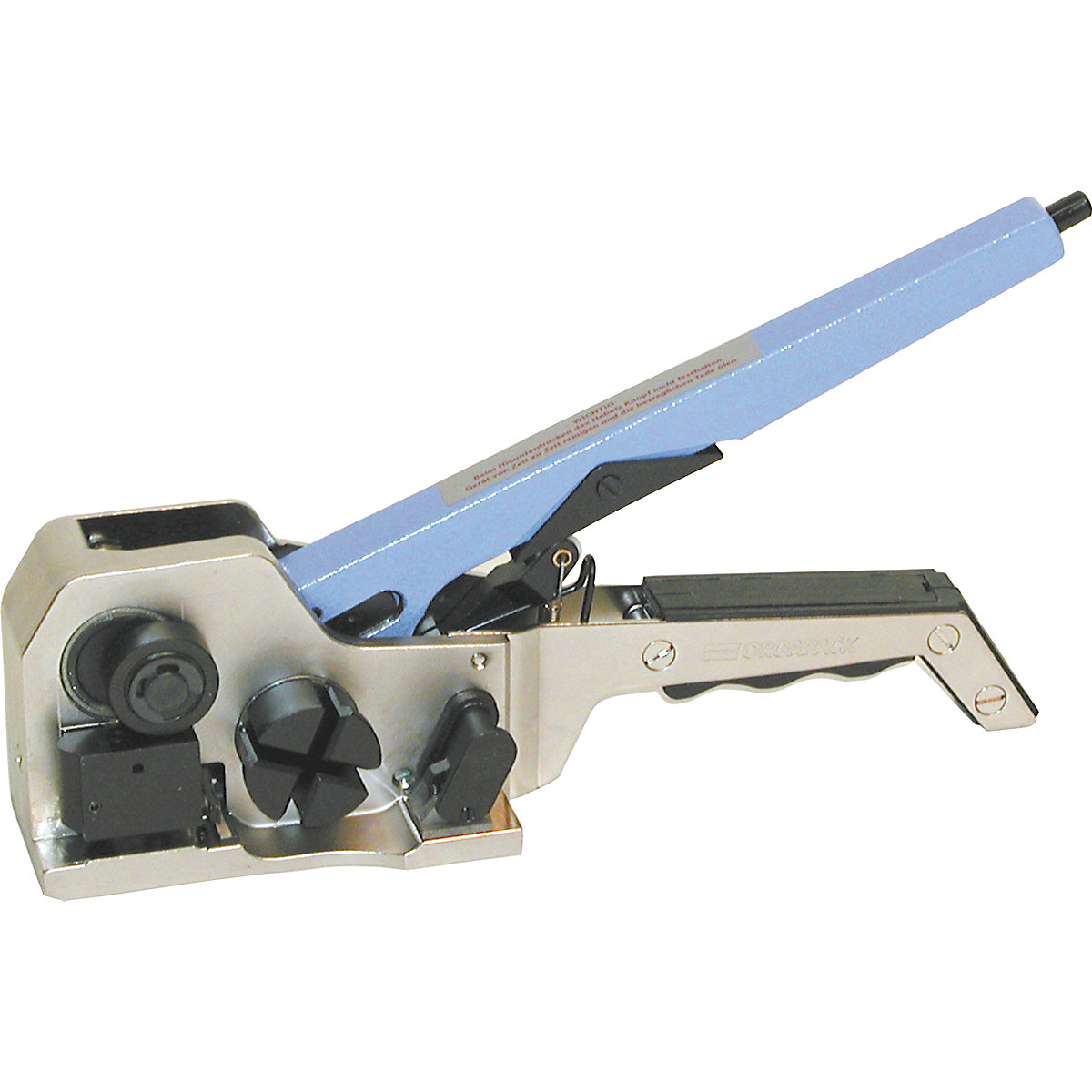 Aparelho tensor e de fecho para fita de PP e PET – ratioform, manual, mecanismo de uma alavanca, para fita com 16 mm de largura-0