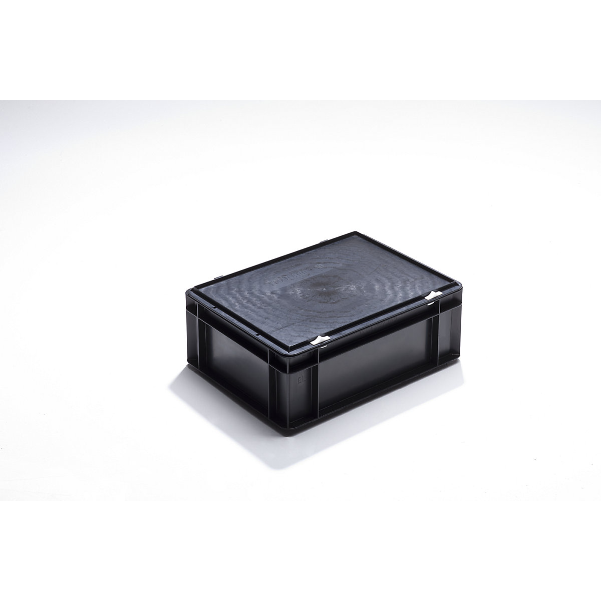 Recipiente apilable ESD de polipropileno (Imagen del producto 2)-1