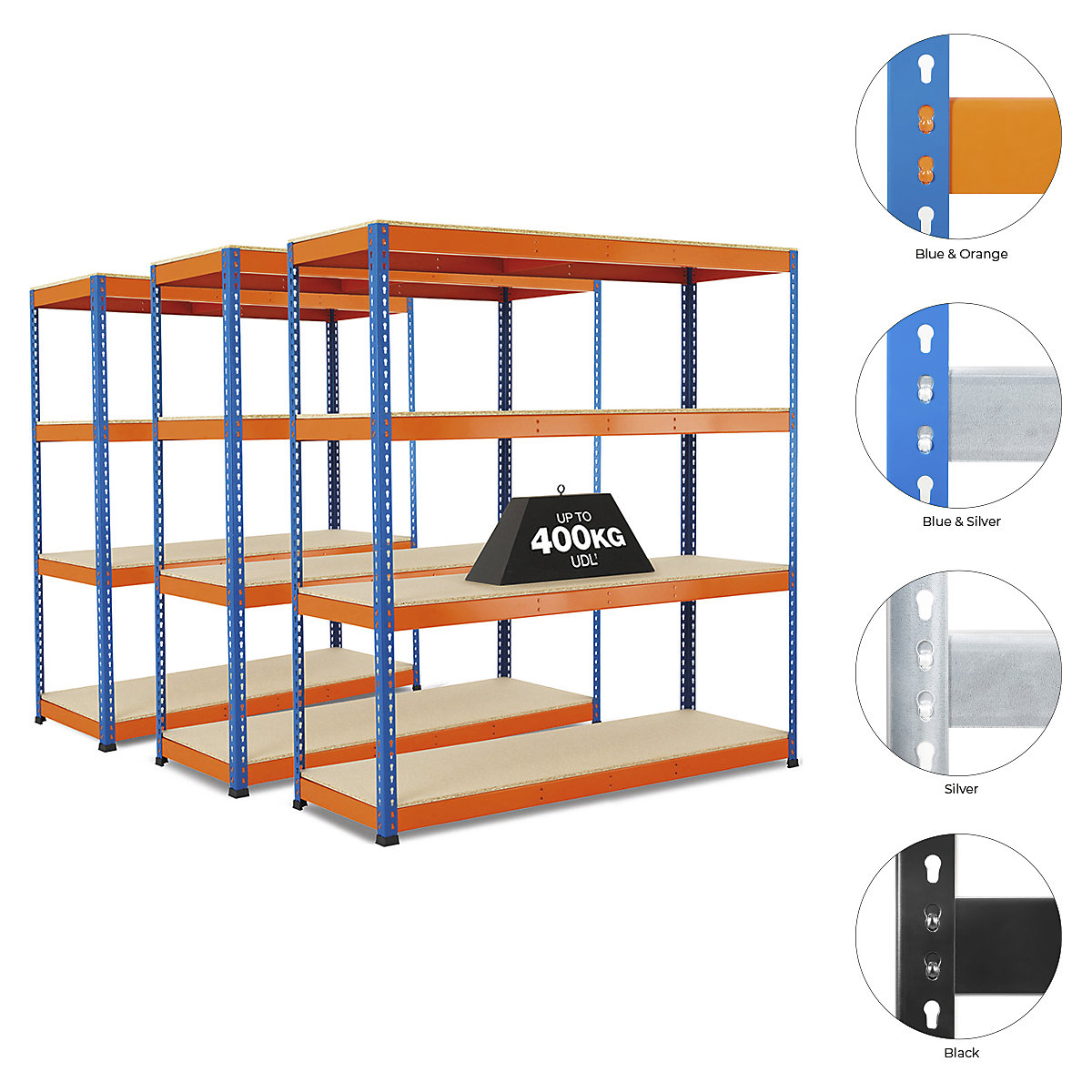 BiG400 Heavy-Duty Shelving Mega Deals