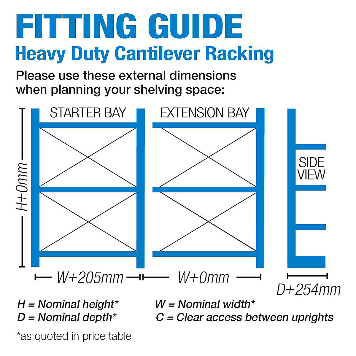 Heavy-Duty 4M High Single-Sided Cantilever Racking System (Product illustration 5)-4