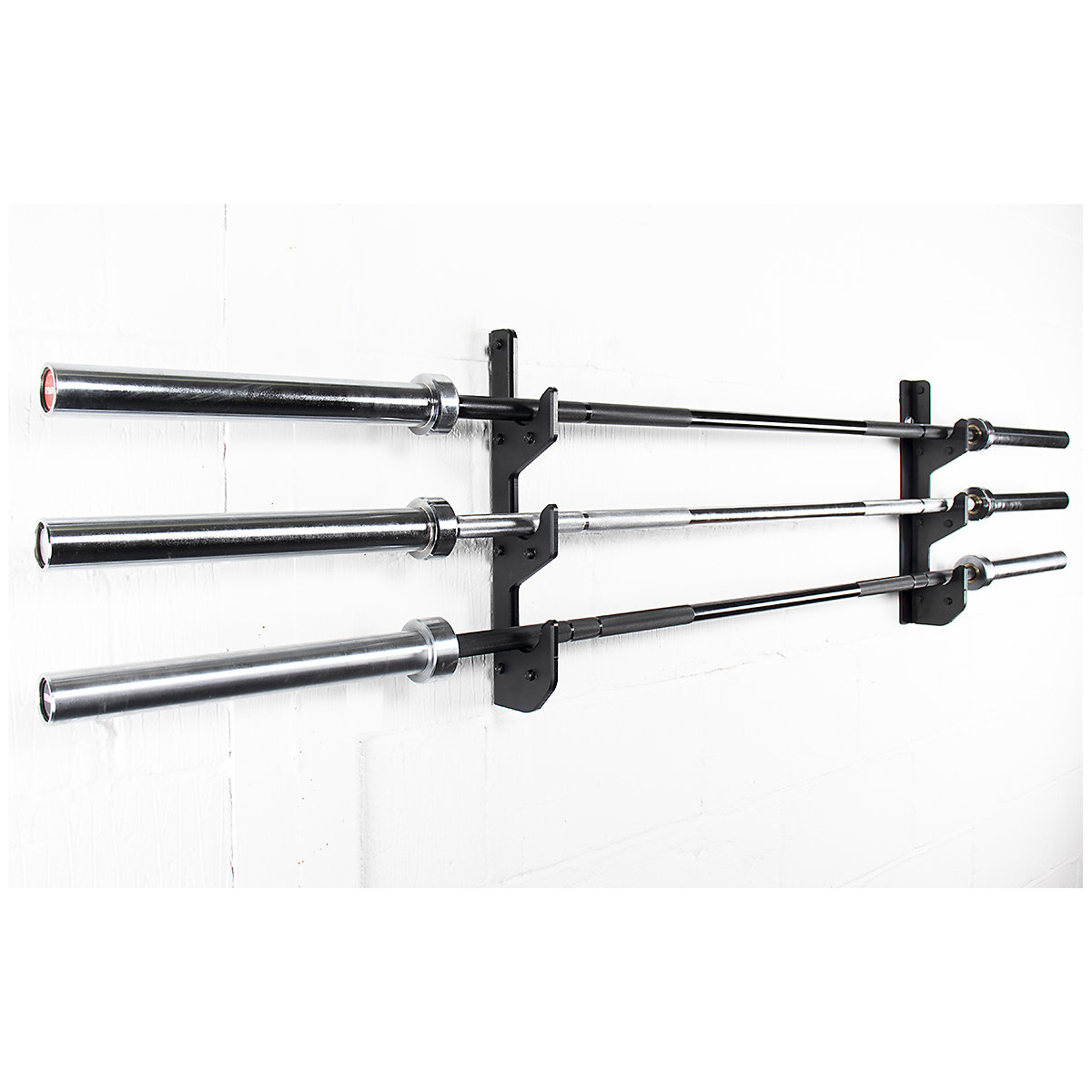 BiGDUG Garage Wall-Mounted Horizontal 3 Bar Holder (Product illustration 3)-2