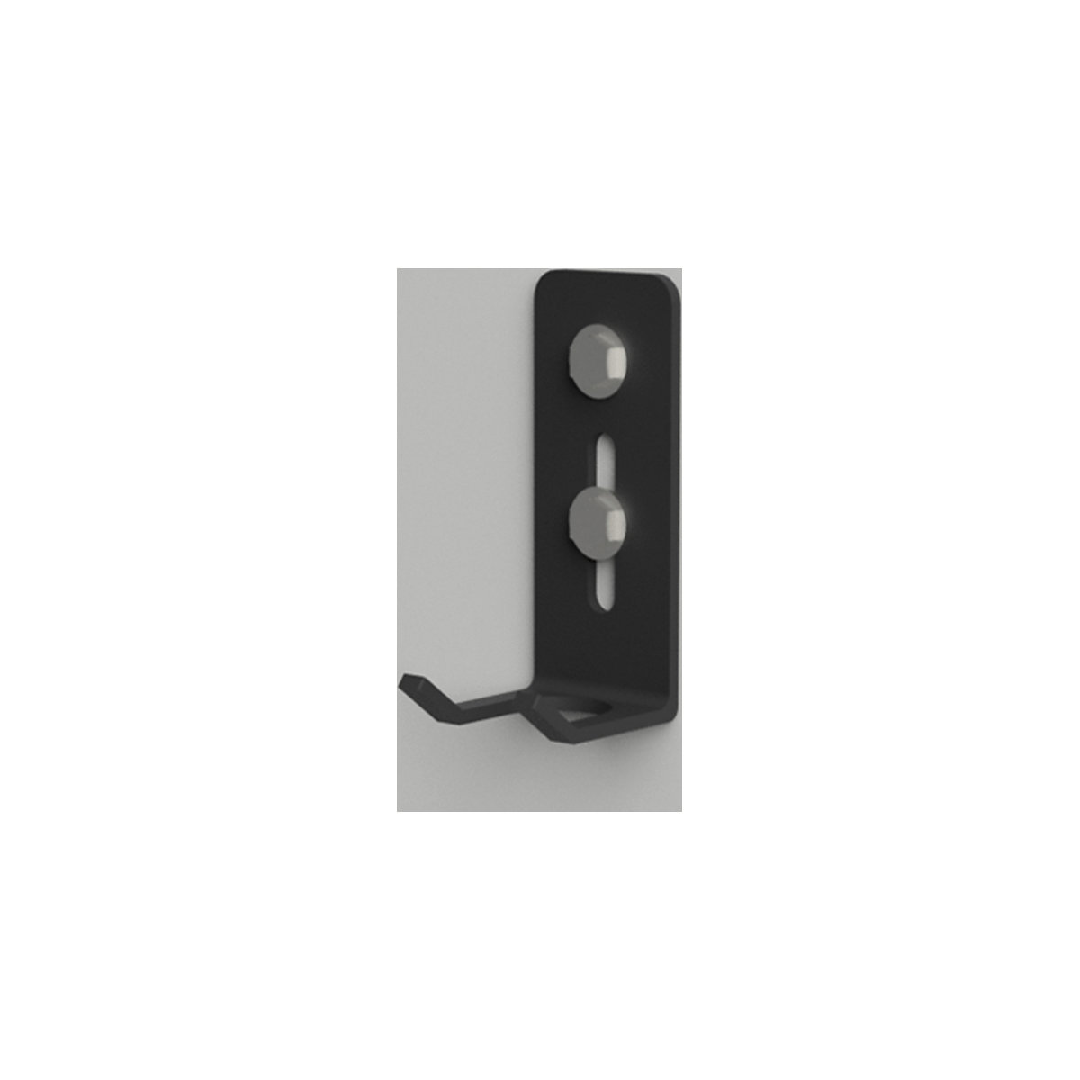 BiGDUG Garage Wall-Mounted Single Bar Holder (Product illustration 2)-1