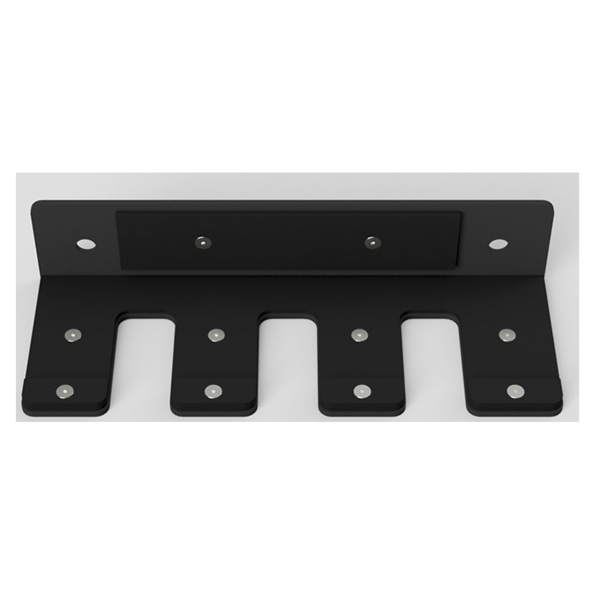 BiGDUG Garage Wall-Mounted Vertical 3 Bar Holder (Product illustration 2)-1