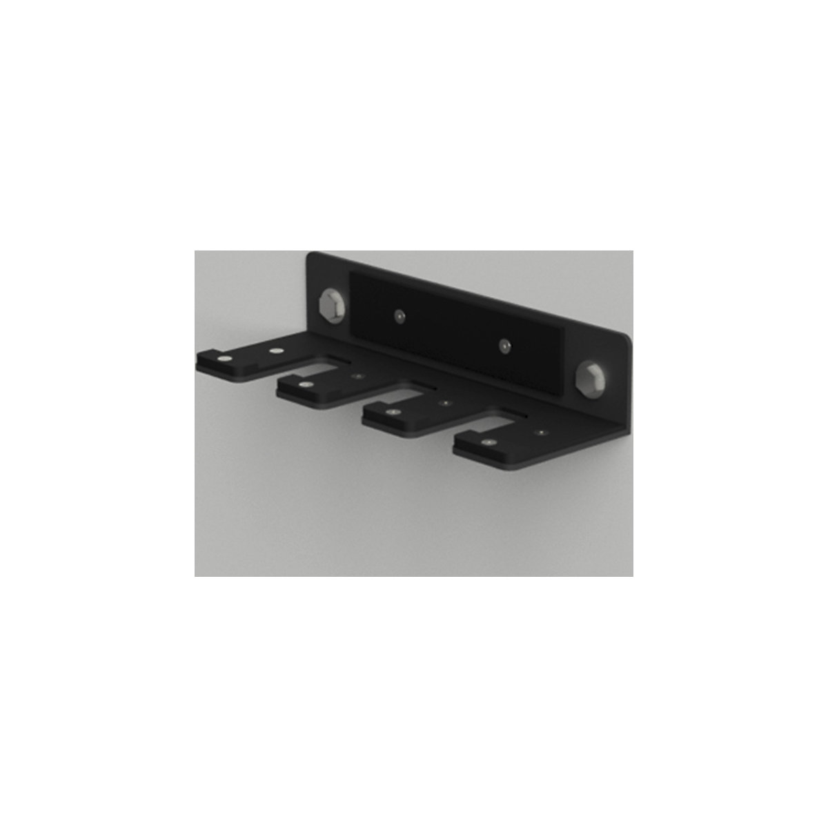 BiGDUG Garage Wall-Mounted Vertical 3 Bar Holder (Product illustration 3)-2