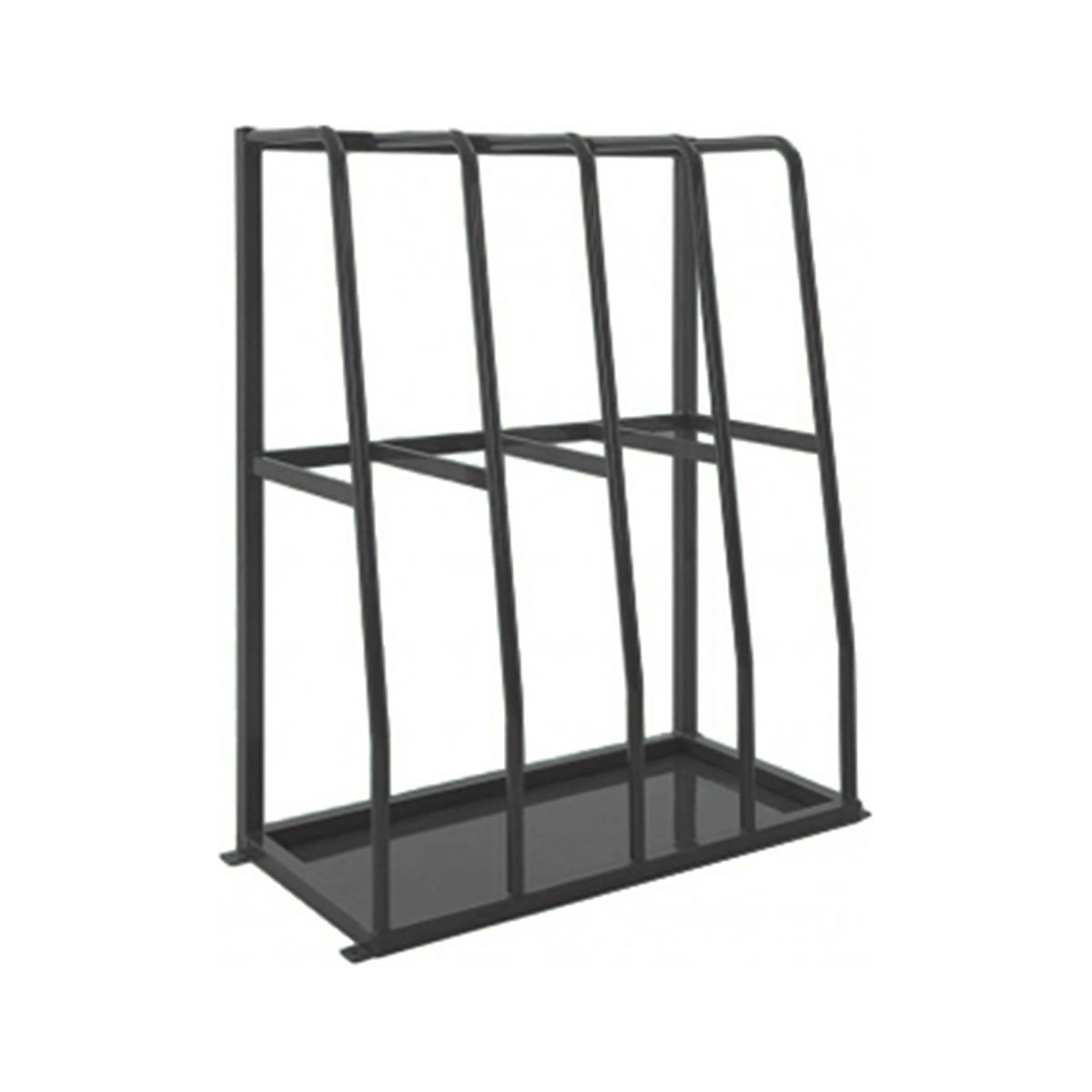 Medium-Duty Vertical Storage Racks, Medium-Duty Vertical Storage Racks, Medium-Duty Vertical Storage Racking | 1500h x 1200w x 600d mm | 4 Bays | RAL7016 Dark Grey-0