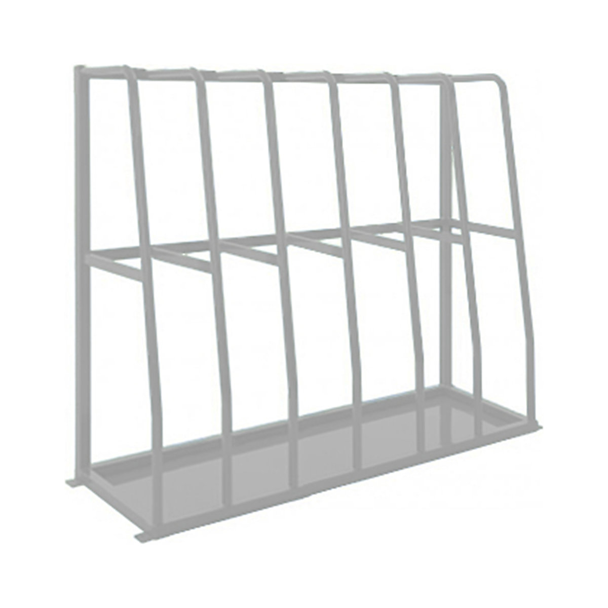 Medium-Duty Vertical Storage Racks, Medium-Duty Vertical Storage Racks, Medium-Duty Vertical Storage Racking | 1500h x 1780w x 600d mm | 6 Bays | BS00A05 Light Grey-0