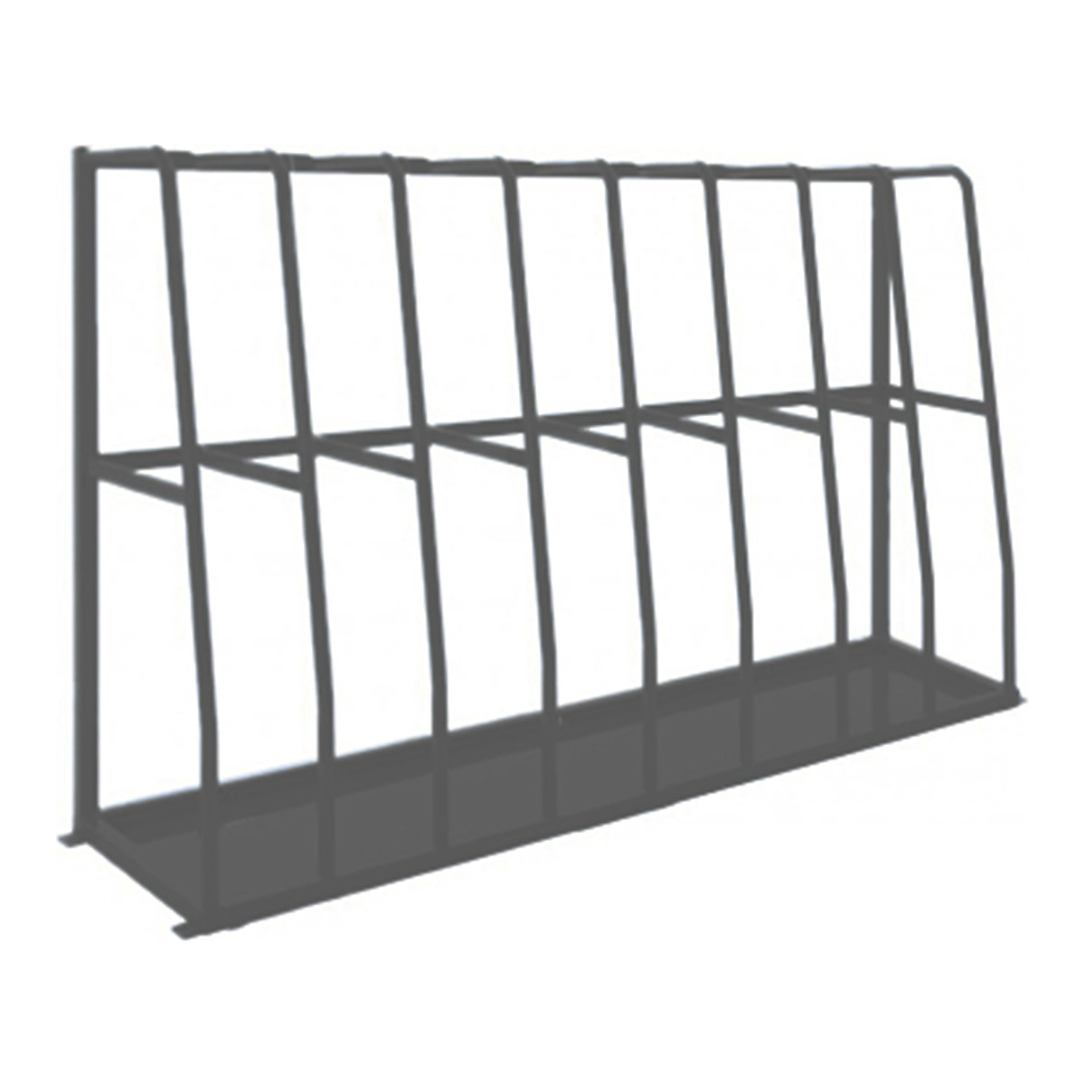 Medium-Duty Vertical Storage Racks, Medium-Duty Vertical Storage Racks, Medium-Duty Vertical Storage Racking | 1500h x 2360w x 600d mm | 8 Bays | RAL7016 Dark Grey-0