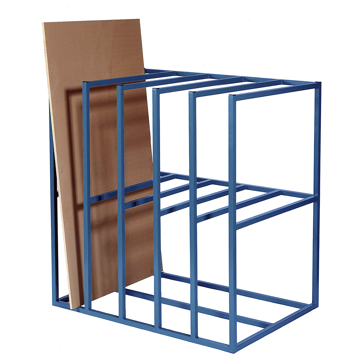 Vertical Sheet Racks, Vertical Sheet Racks, Vertical Sheet Rack 5 Bay 1500h x 1390w x 1000d mm | Blue-0