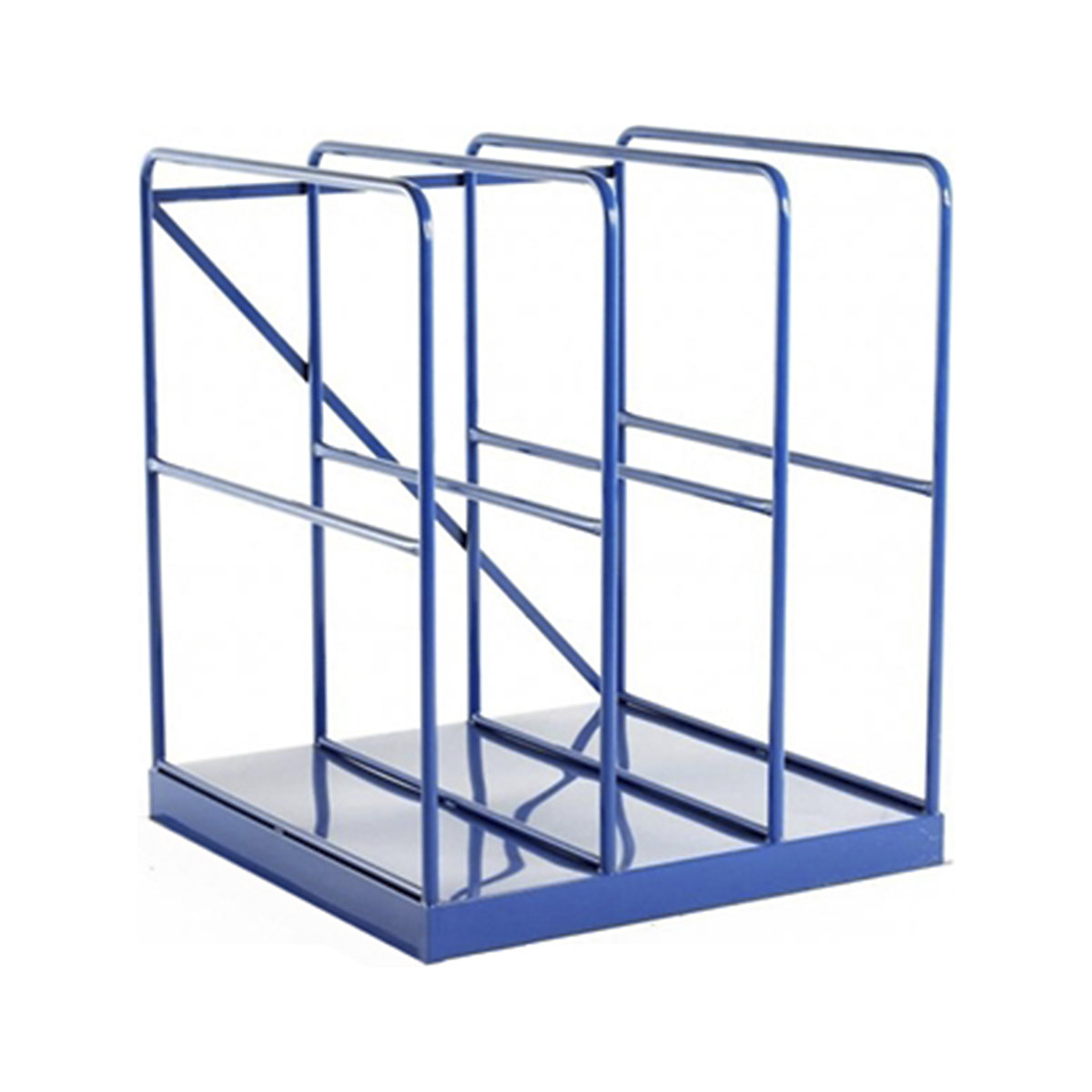 Vertical Sheet Racks with Solid Base, Vertical Sheet Racks with Solid Base, Vertical Sheet Rack with Solid Base| 1200h x 1080w x 1015d mm |RAL5010 Blue-0
