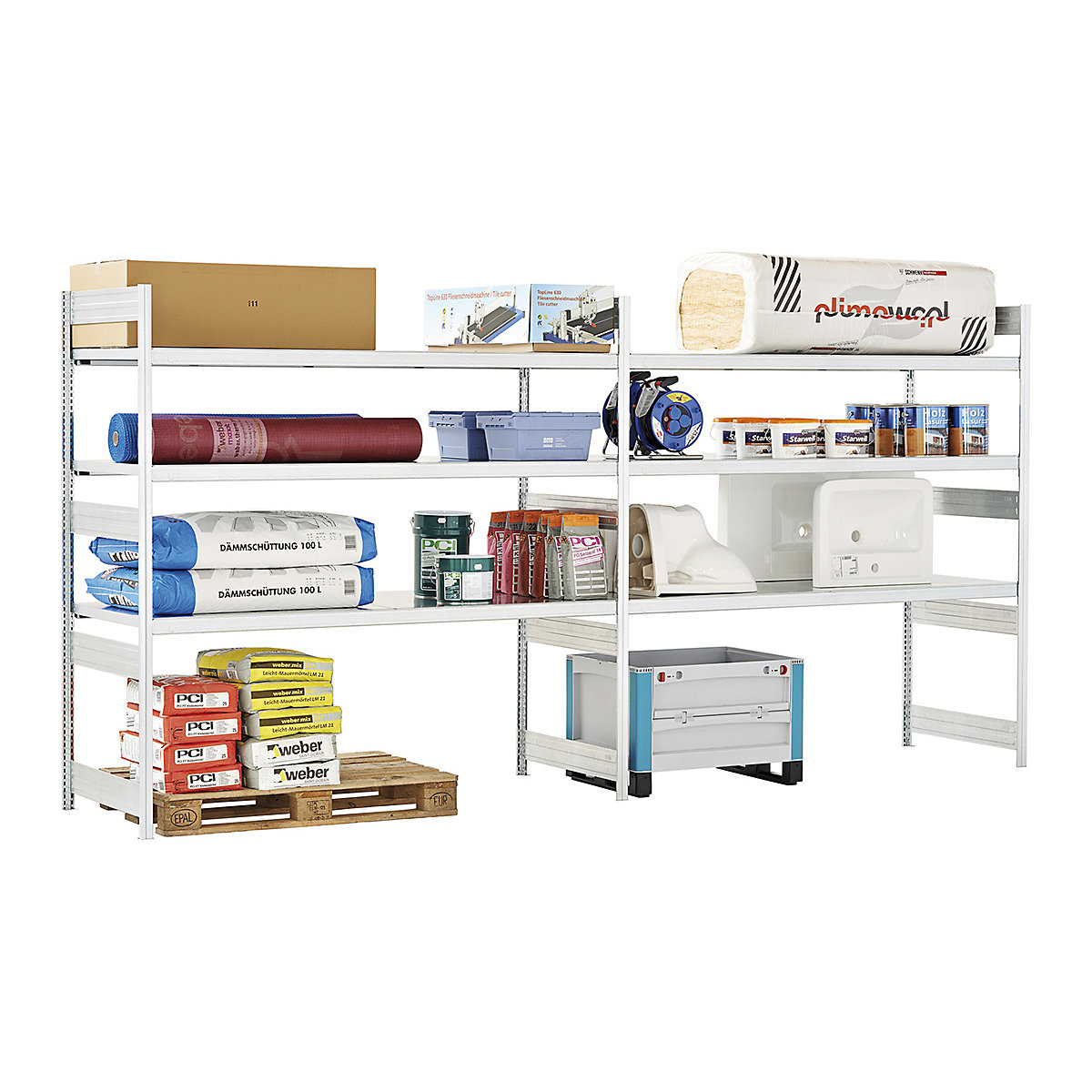BiGDUG 350kg Longspan Shelving (Product illustration 11)-10