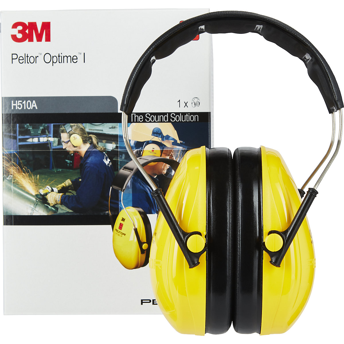 Zaštitne slušalice u obliku kapsula PELTOR™ OPTIME™ I H510A – 3M (Prikaz proizvoda 2)-1