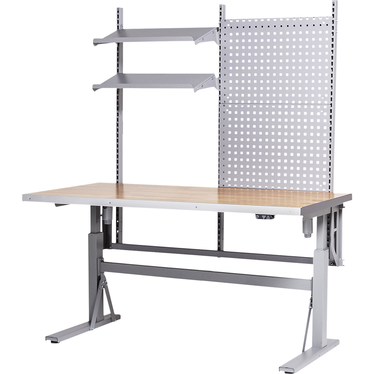 Radni stol, s mogućnošću električnog namještanja visine – eurokraft pro (Prikaz proizvoda 4)-3