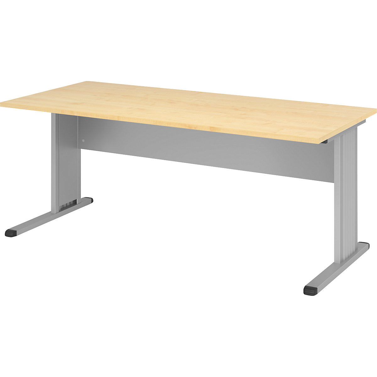 Písací stôl s podstavcom s nohami v tvare C VERA-ZWO