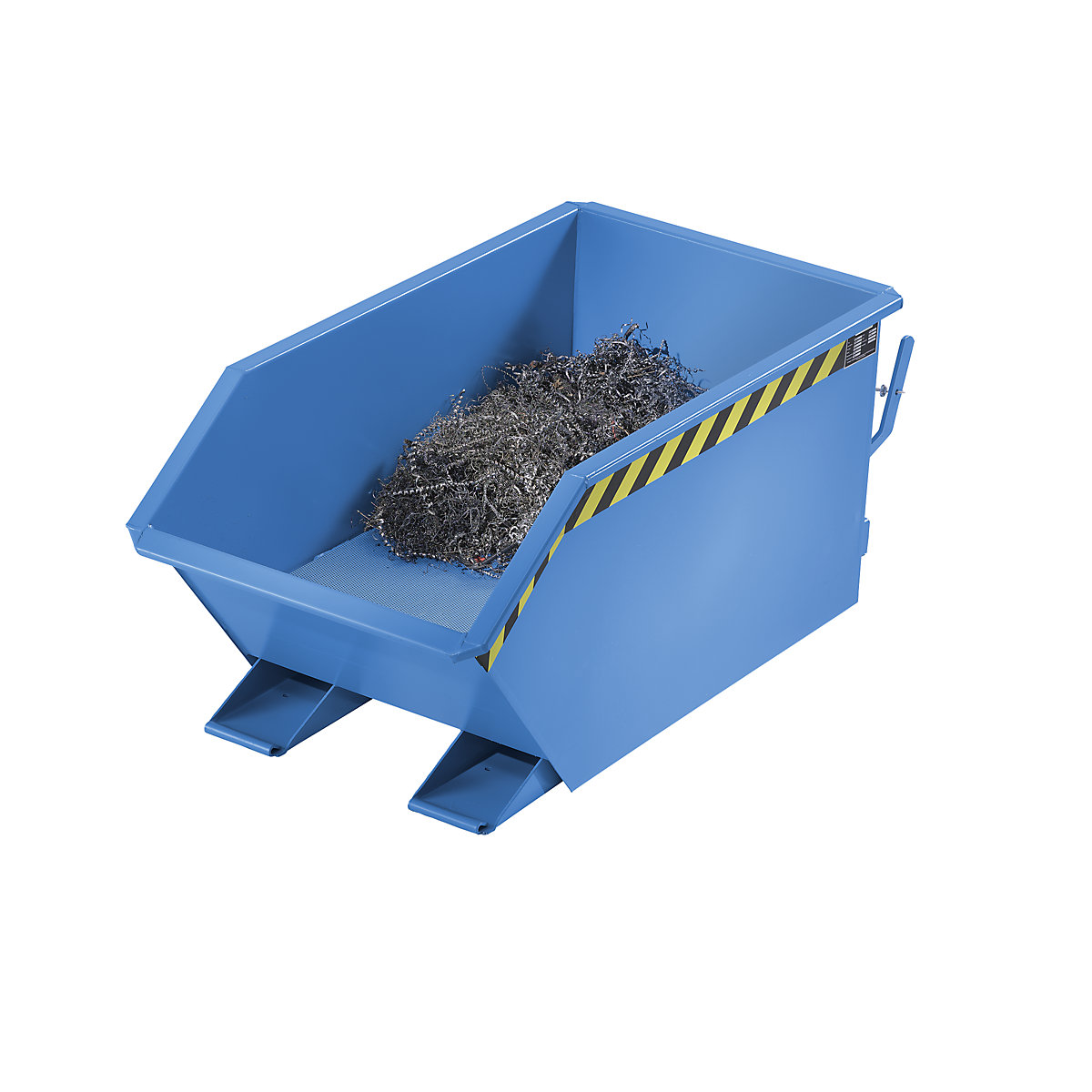 Forgácsszállító billenőtároló, alacsony szerkezeti magasság (E) – eurokraft pro (Termék képe 2)-1