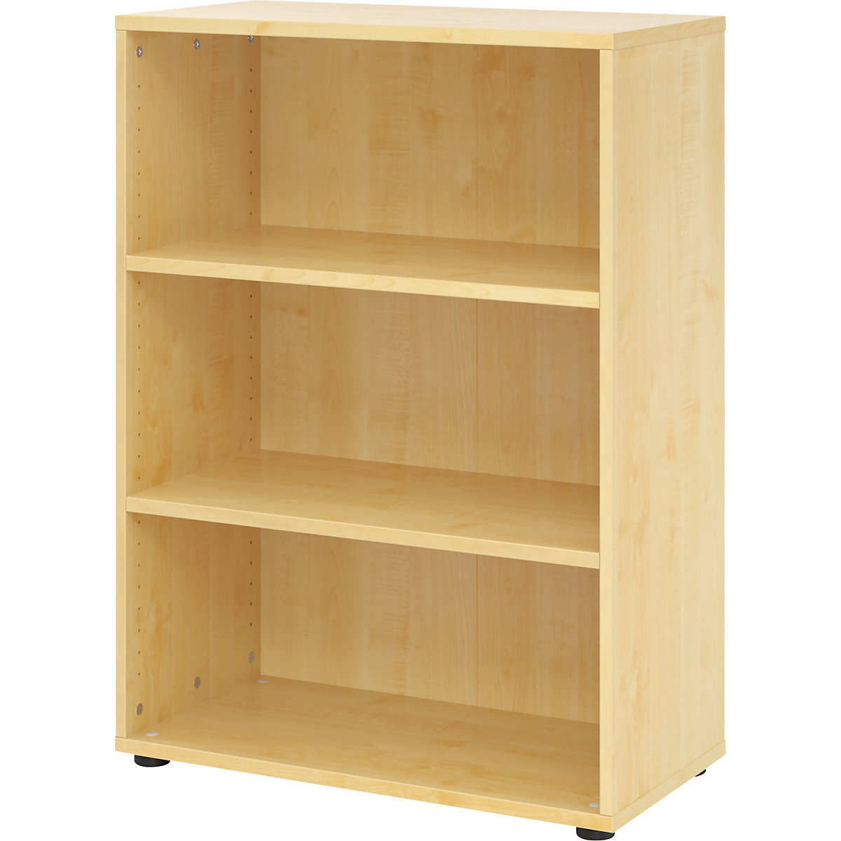 Kancelársky regál VERA-ZWO, v x š x h 1100 x 800 x 400 mm, 3 výšky zakladačov, vzor javor-0