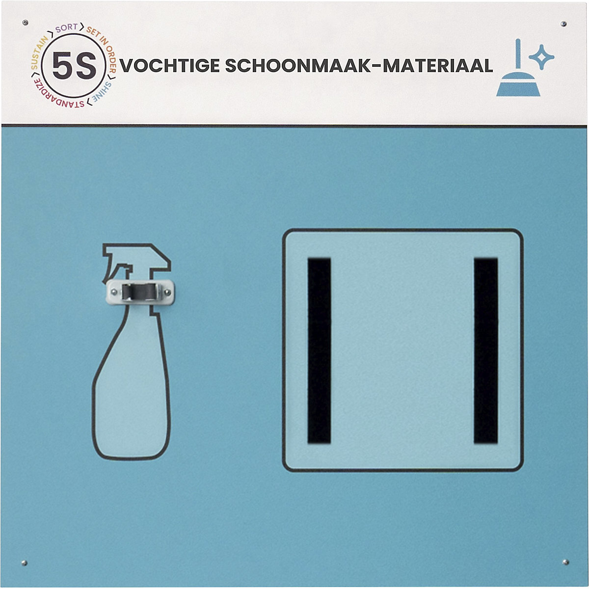 Schaduwwand voor vochtige reiniging – Paperflow