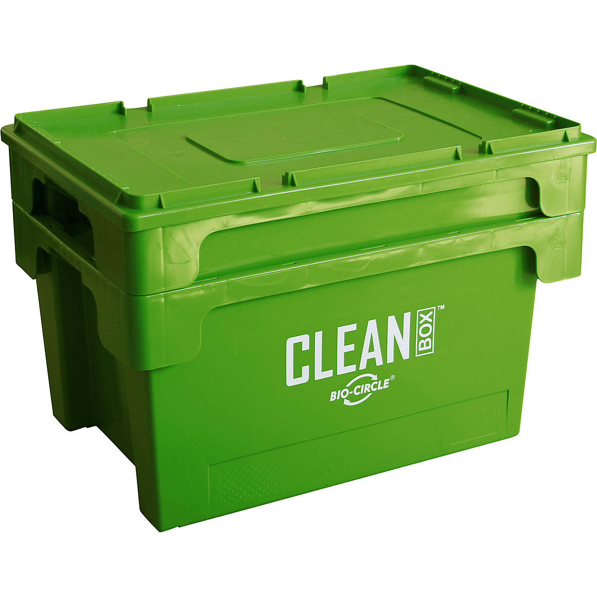Kleinteilereiniger CLEAN BOX Bio-Circle, Füllmenge max. 50 l, mit Deckel und Tauchkorb-0