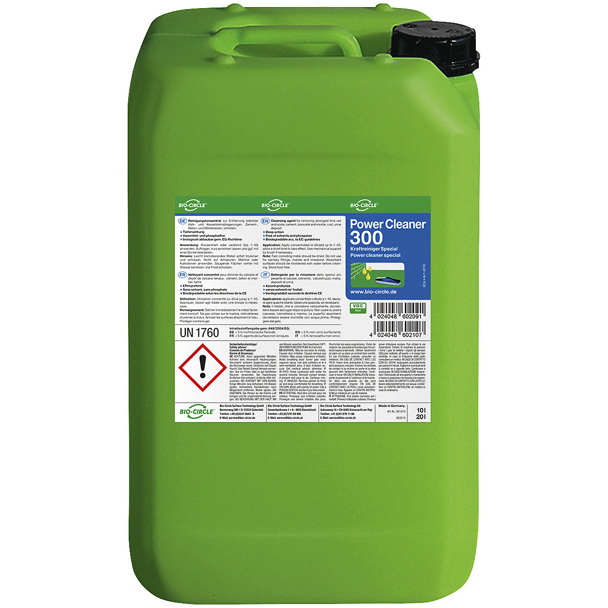 Reiniger Power Cleaner 300 Bio-Circle