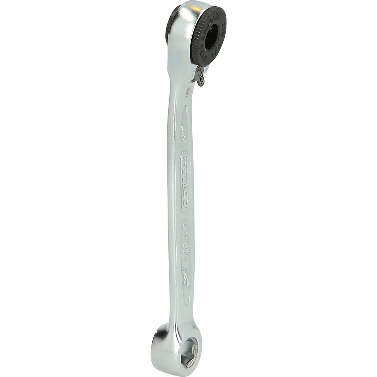 Mini obročasti ključ z ragljo GEARplus, nastavek, preklopna izvedba – KS Tools (Slika izdelka 5)-4
