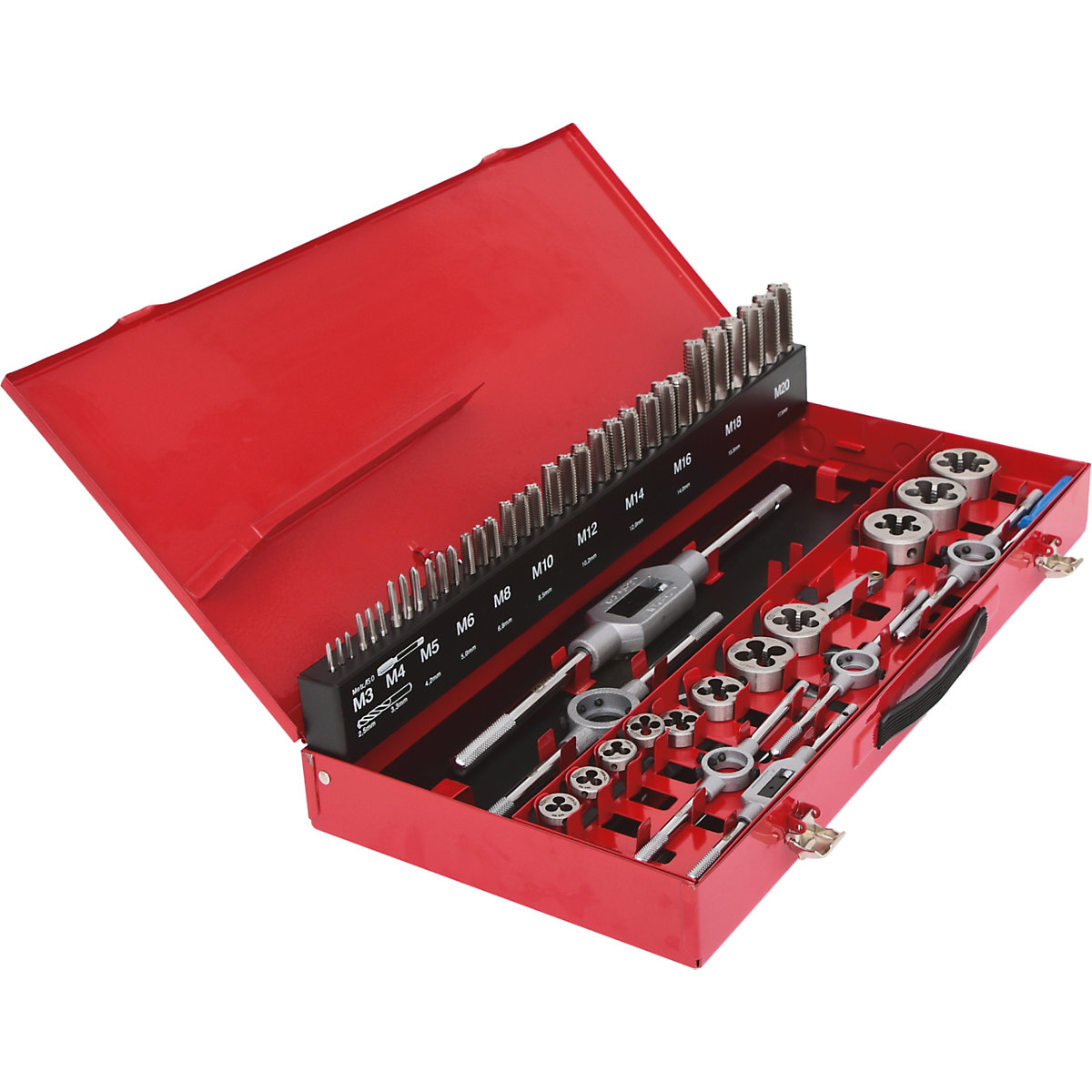 Komplet navojnih rezil HSS Co – KS Tools (Slika izdelka 4)-3