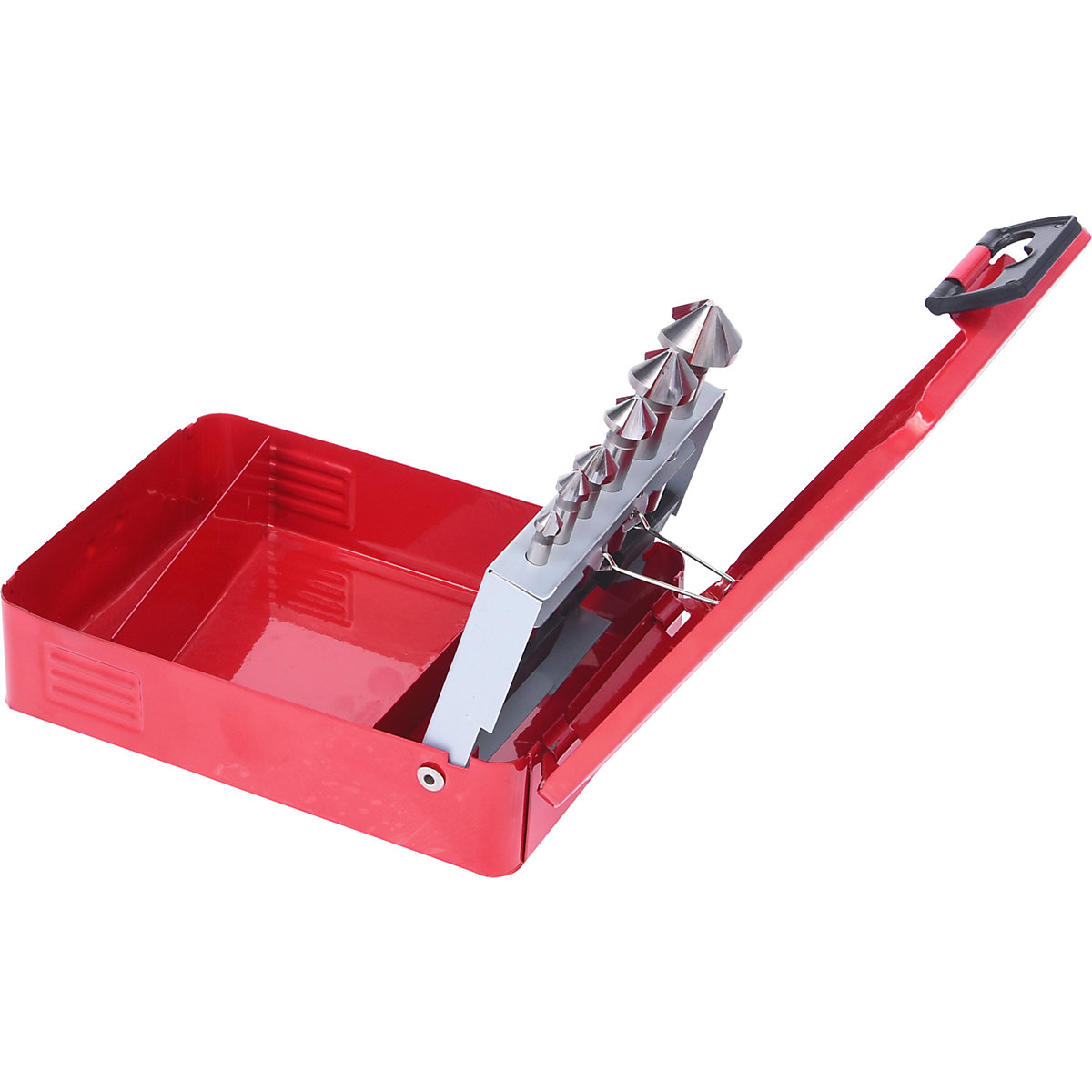 Komplet rezkal za stožčasto vrtanje in strganje HSS – KS Tools (Slika izdelka 5)-4