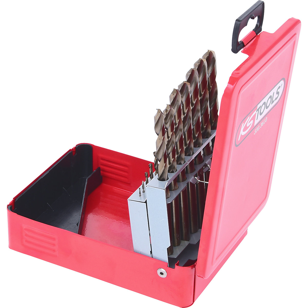 Komplet spiralnih svedrov HSS-G Co 5 – KS Tools (Slika izdelka 2)-1