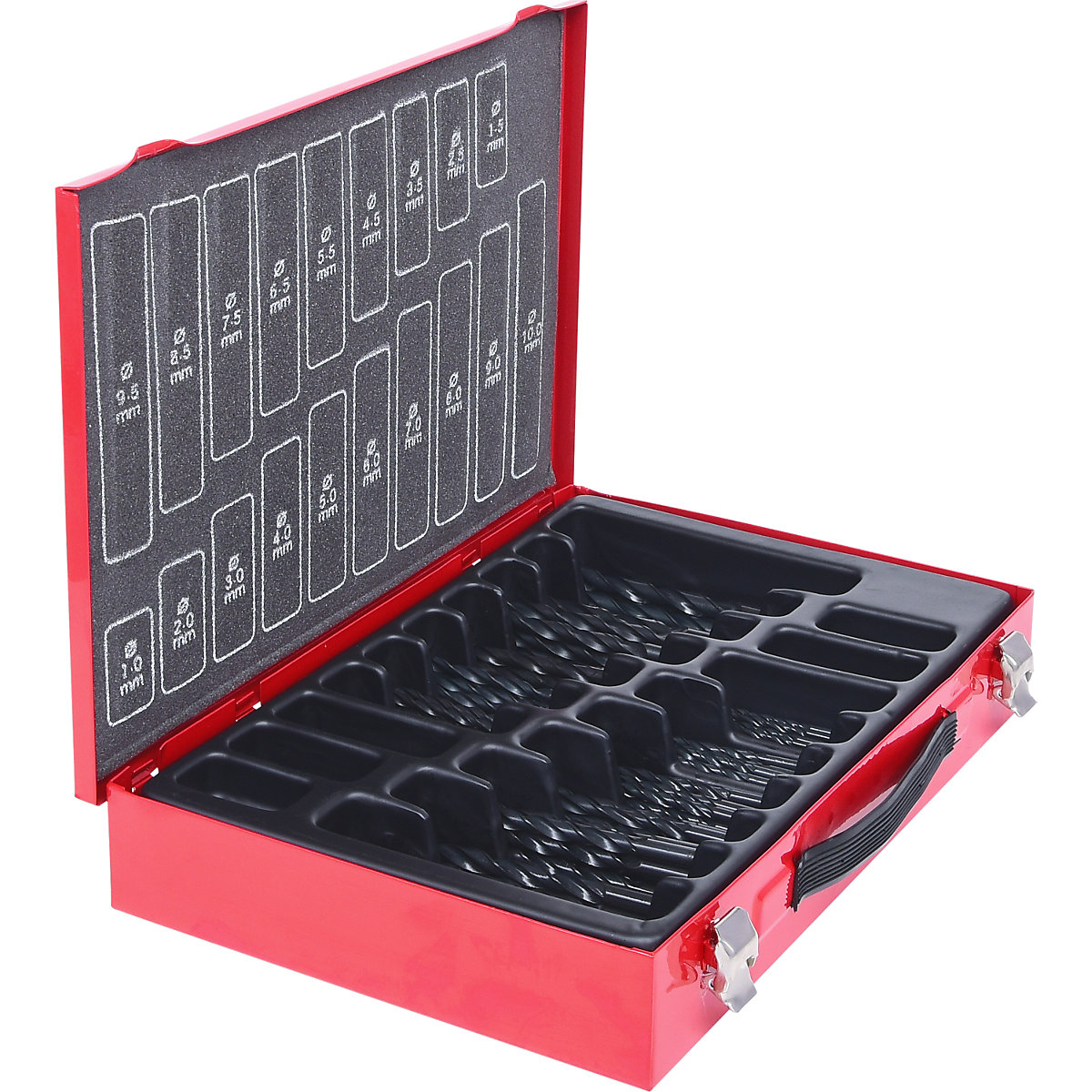 Komplet spiralnih svedrov HSS-R – KS Tools (Slika izdelka 2)-1