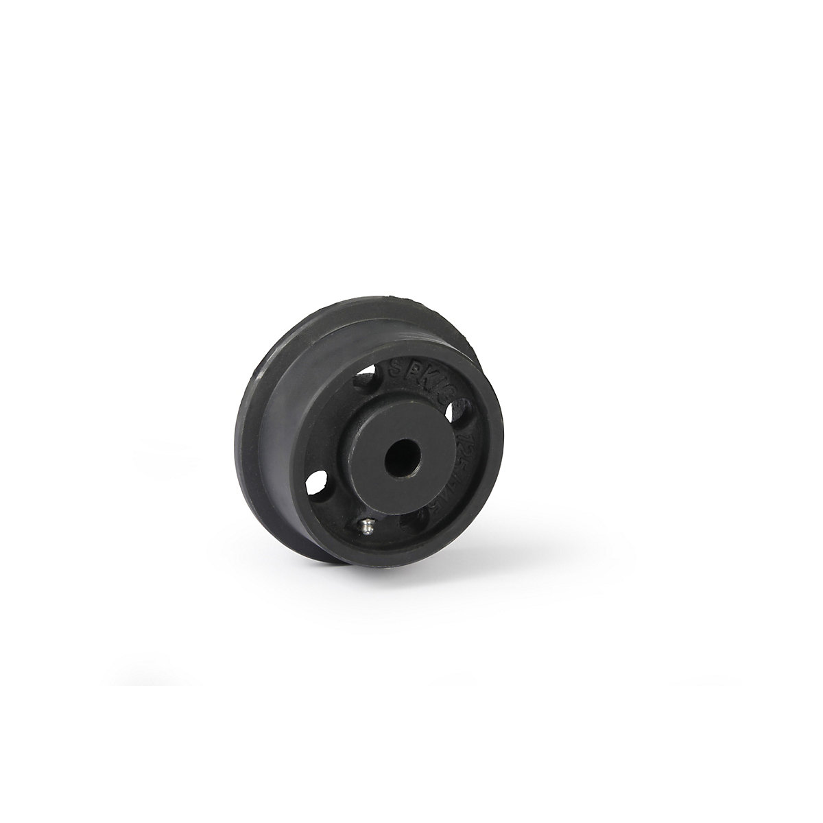 Roată din fontă cenușie cu bandaj, rulment de alunecare, Ø roții cu bandaj 145 mm-0