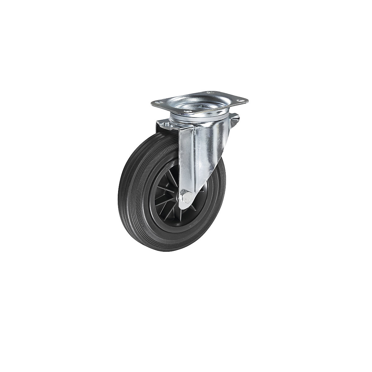 Anvelopă din cauciuc plin pe jante din plastic – Proroll (Imagine produs 2)-1