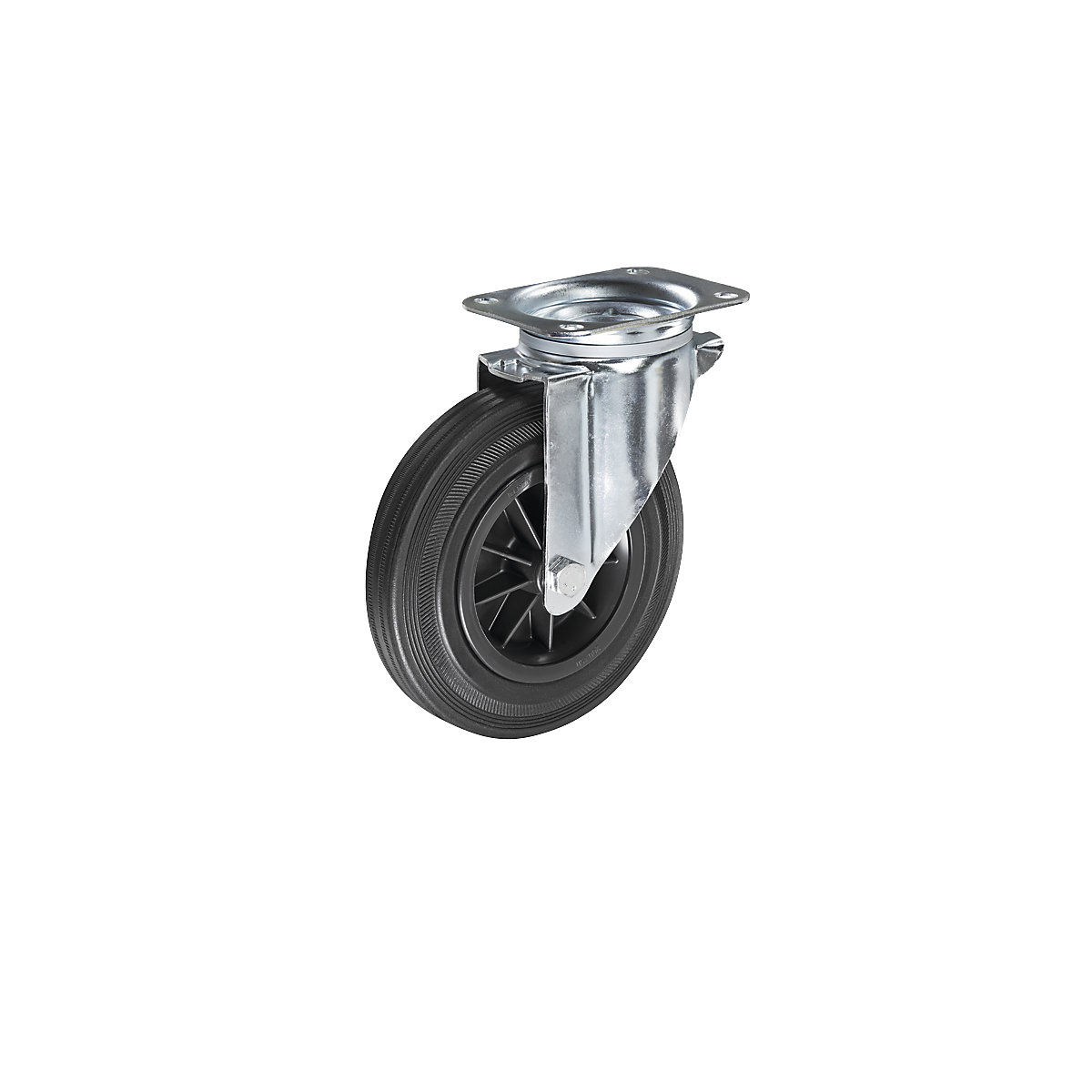 Anvelopă din cauciuc plin pe jante din plastic – Proroll (Imagine produs 2)-1