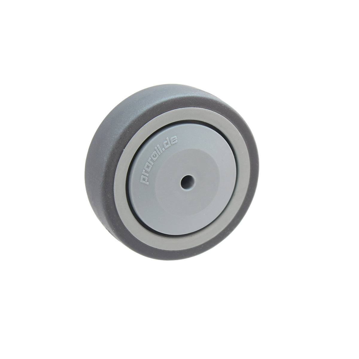 Pneu de borracha, termoplástica – Proroll, rolamento de esferas, Ø x largura da roda 100 x 32 mm-0