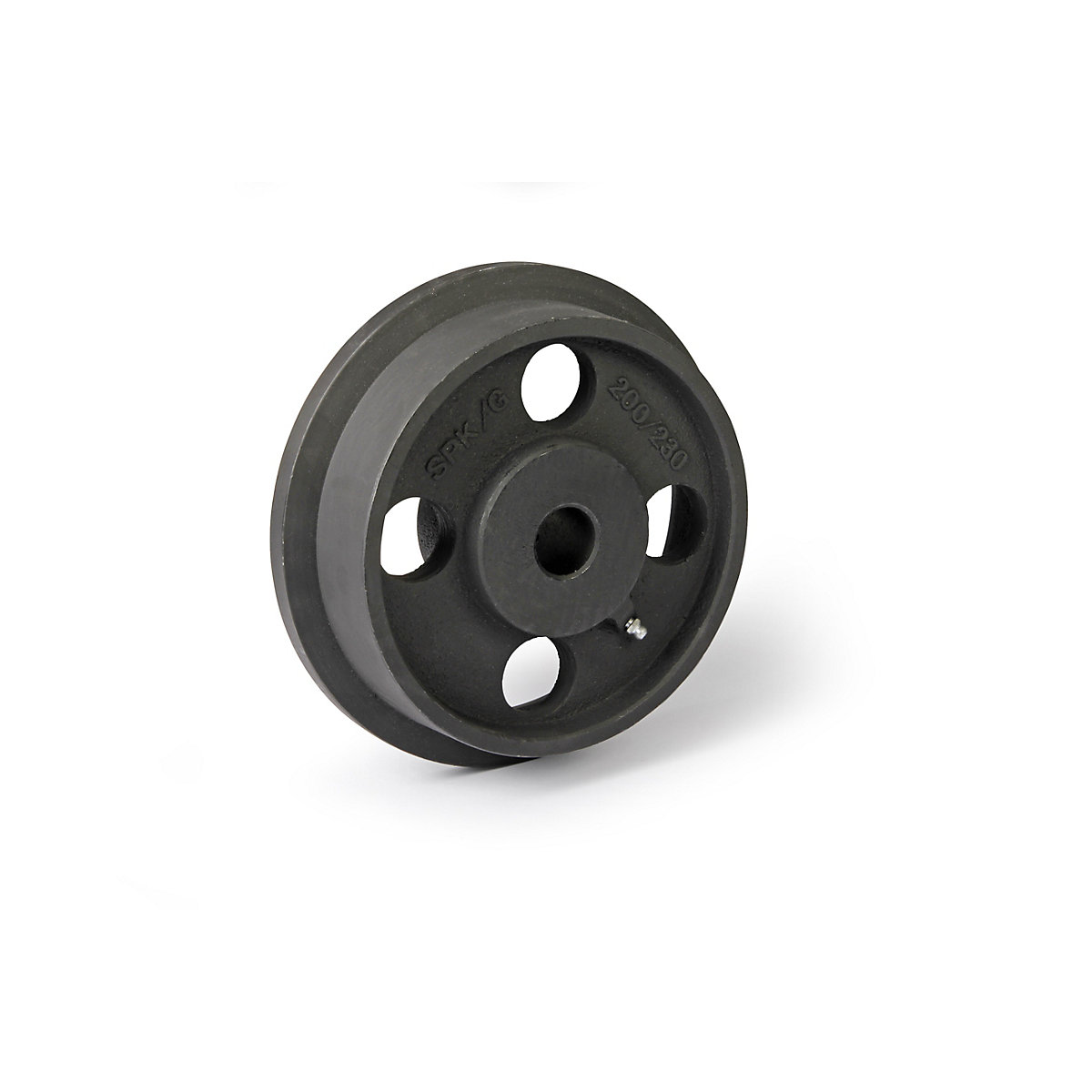 Roda em ferro fundido com coroa de friso, mancal de deslize, Ø da roda com coroa de friso 230 mm-0