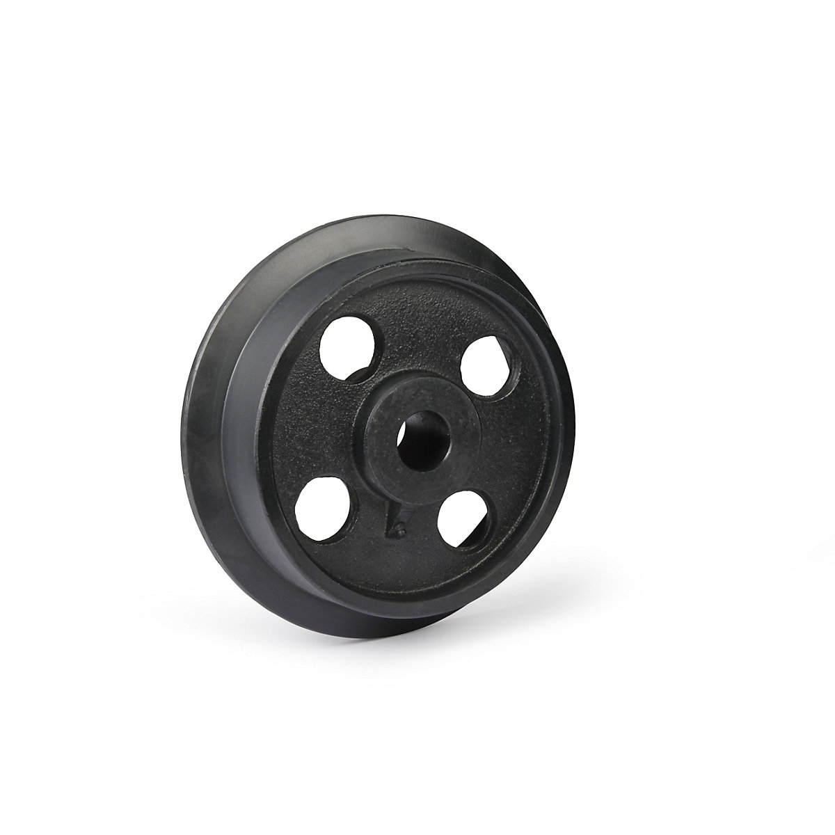 Roda em ferro fundido com coroa de friso, mancal de deslize, Ø da roda com coroa de friso 300 mm-0