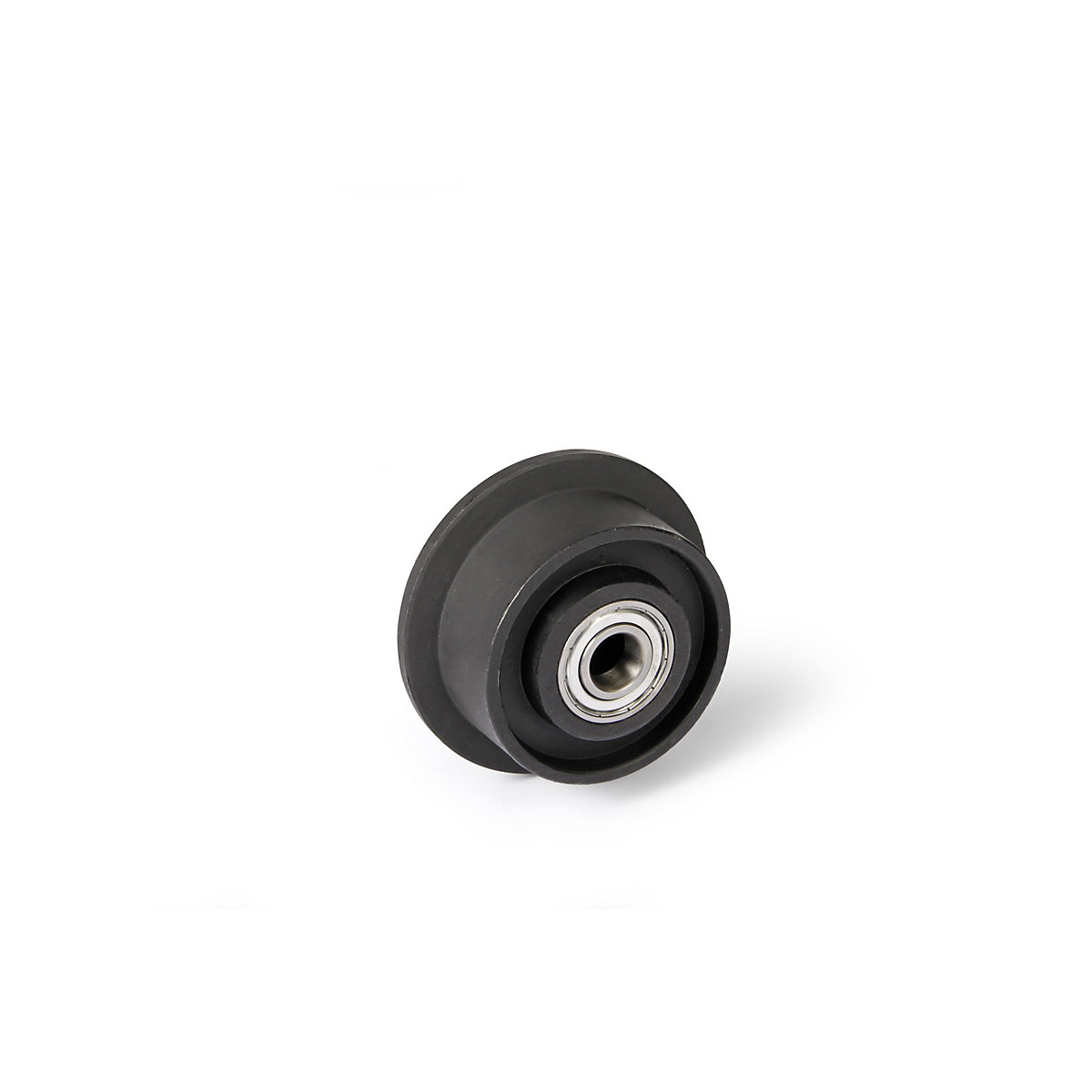 Roda em ferro fundido com coroa de friso, rolamento de esferas, Ø da roda com coroa de friso 125 mm, capacidade de carga 1000 kg-0
